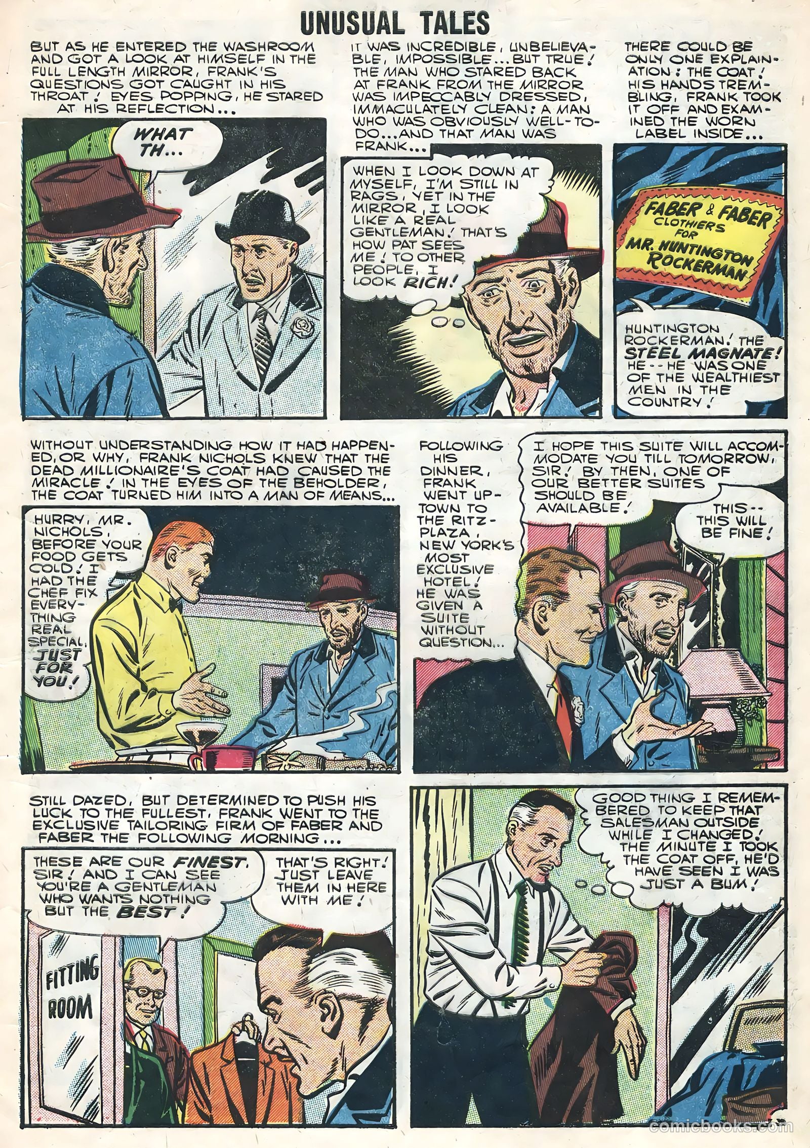 Unusual Tales #5 (1956) — page 9 of 36