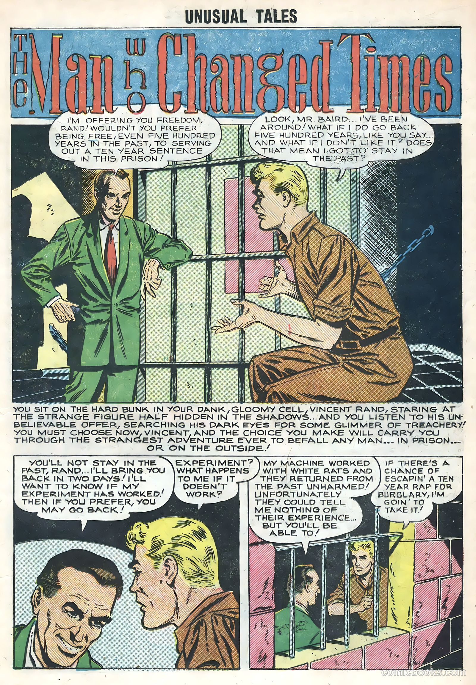Unusual Tales #5 (1956) — page 13 of 36