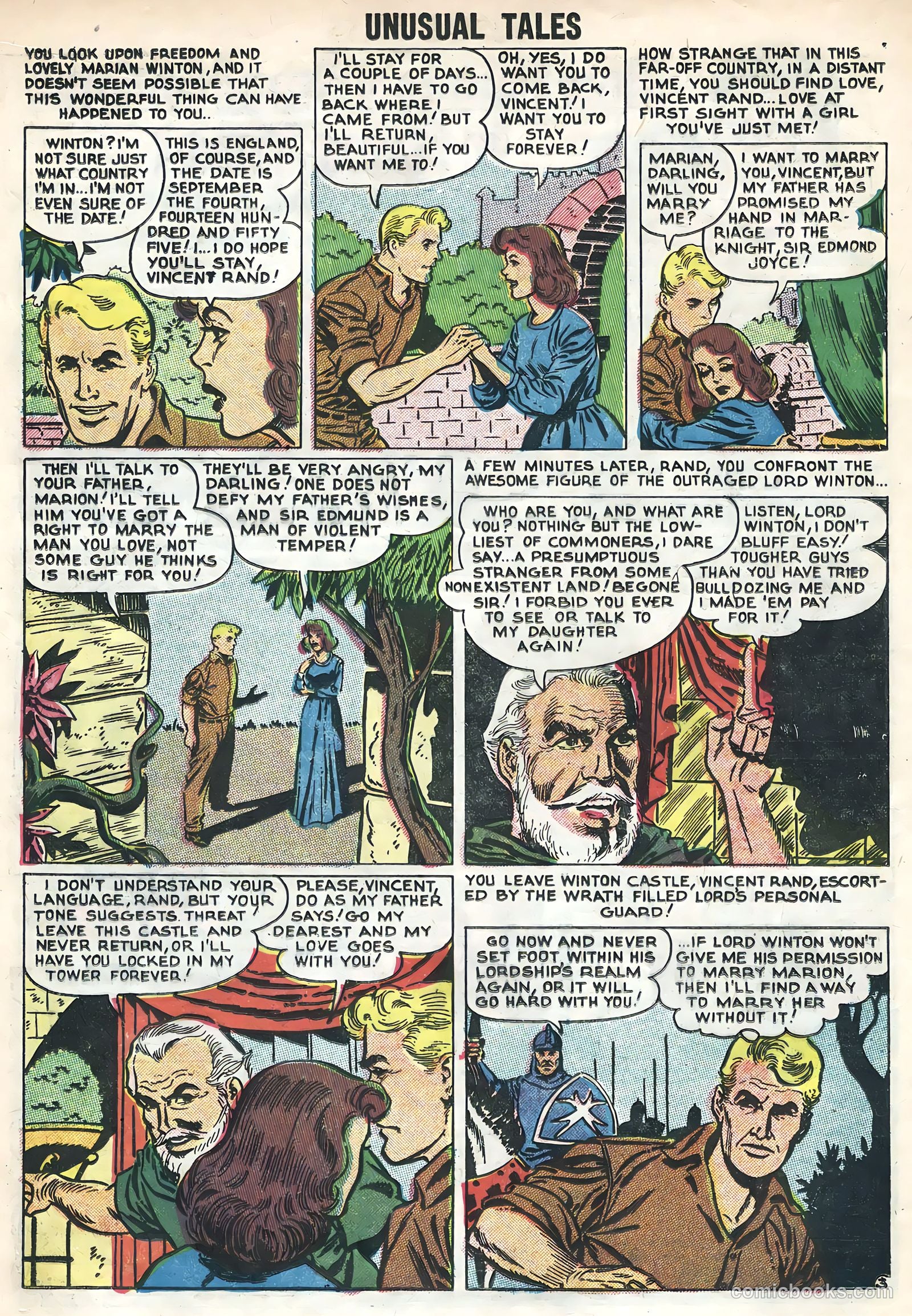 Unusual Tales #5 (1956) — page 16 of 36