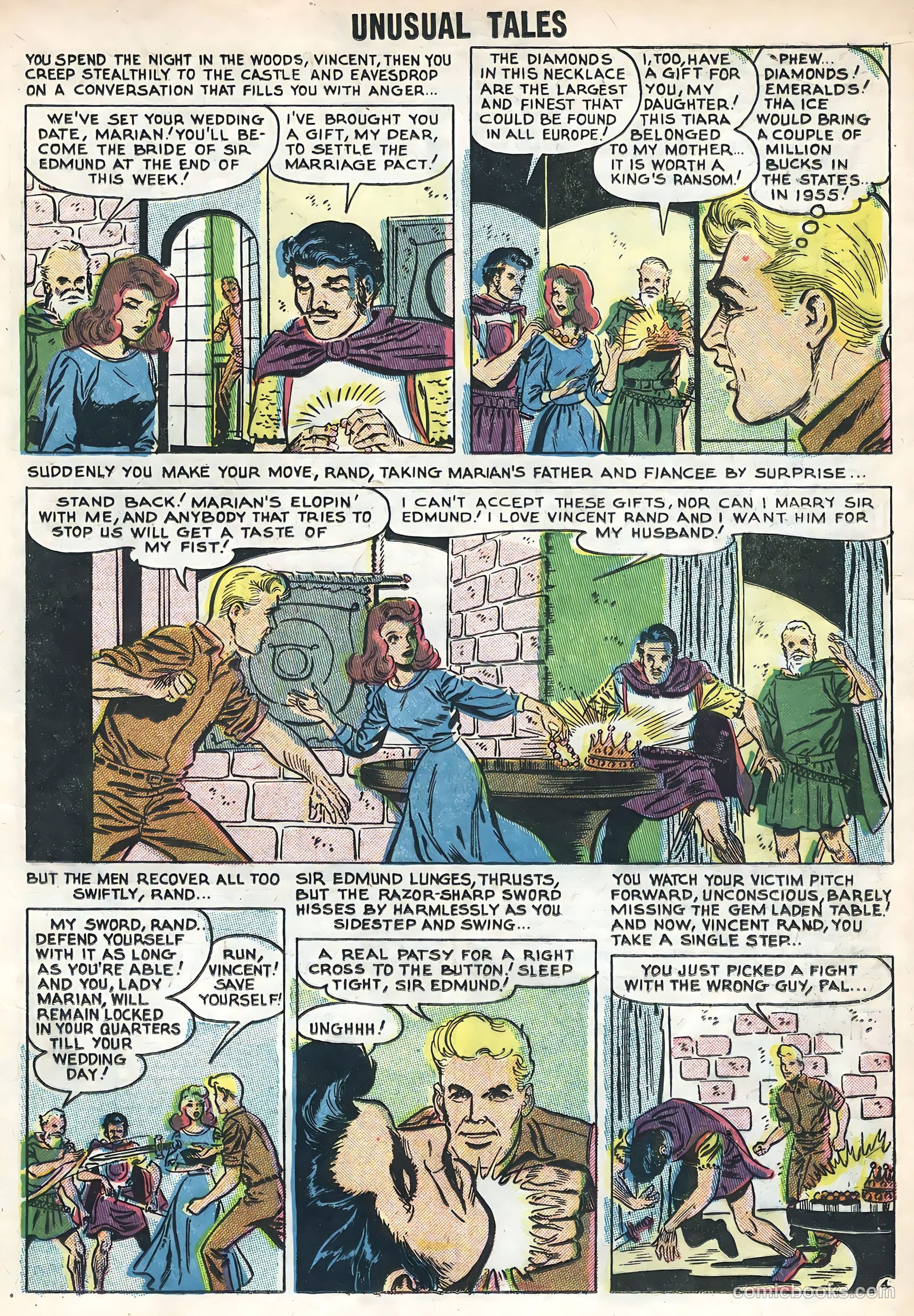 Unusual Tales #5 (1956) — page 17 of 36