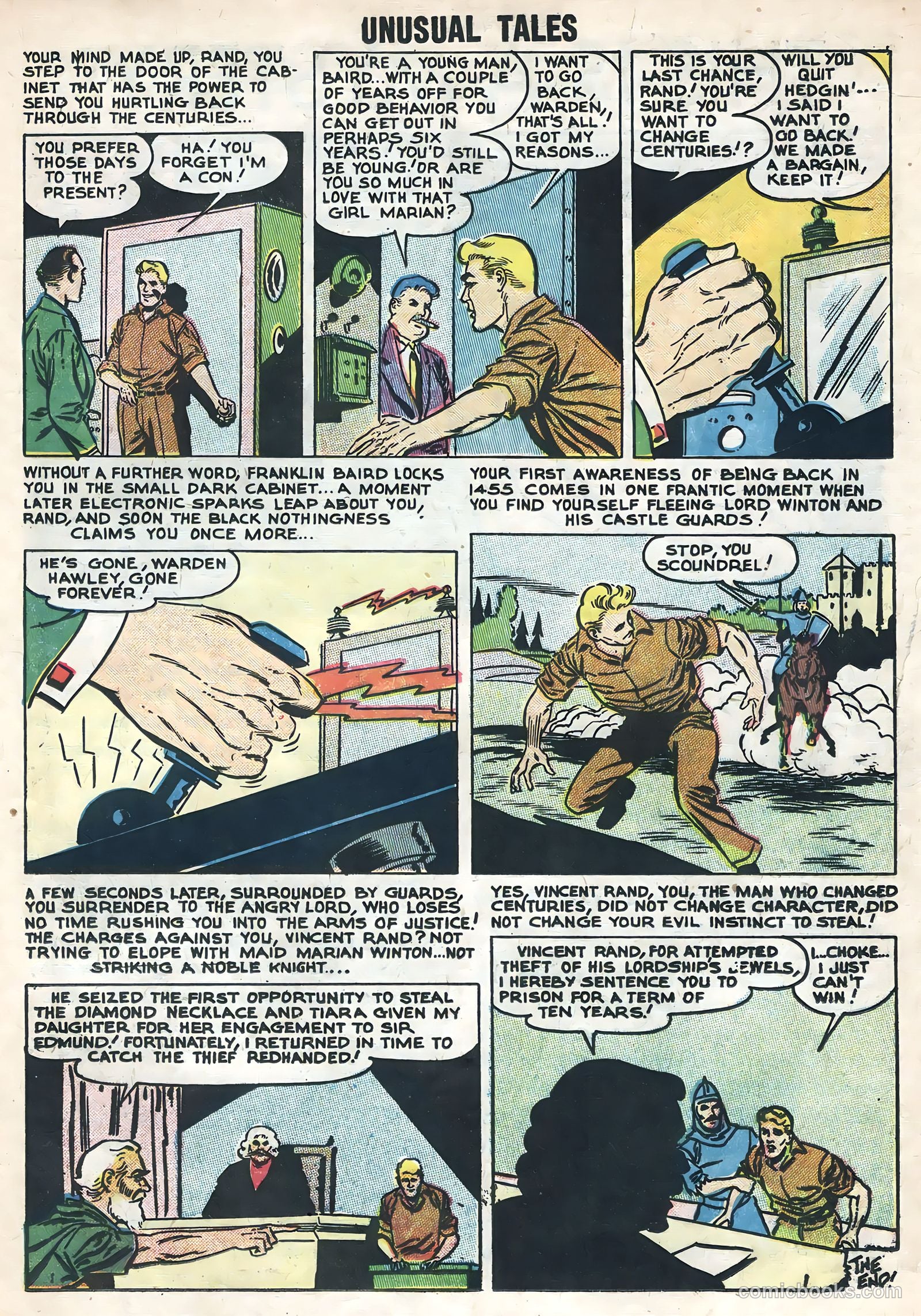 Unusual Tales #5 (1956) — page 19 of 36