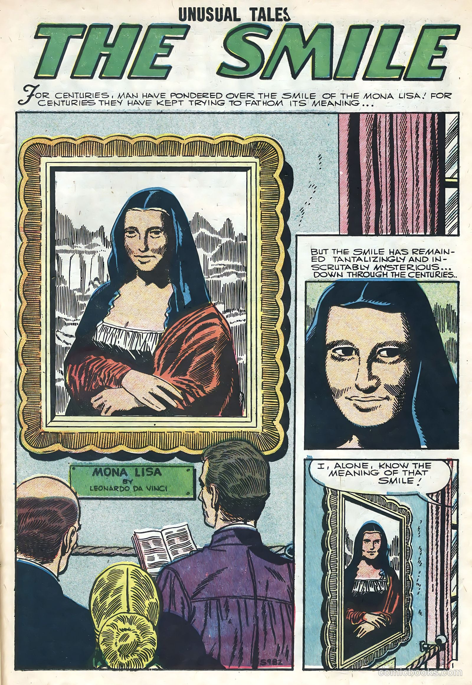 Unusual Tales #5 (1956) — page 23 of 36
