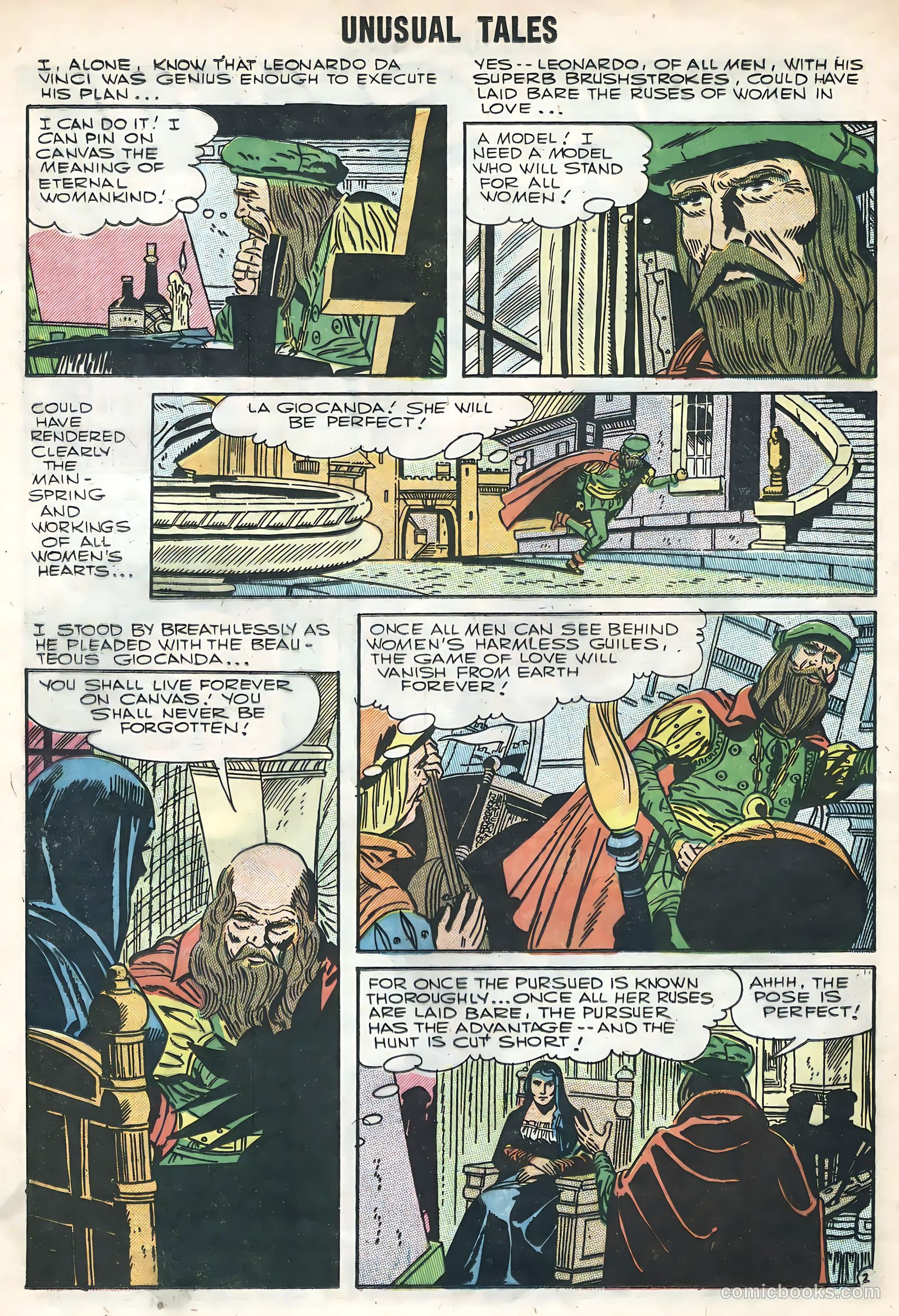 Unusual Tales #5 (1956) — page 24 of 36