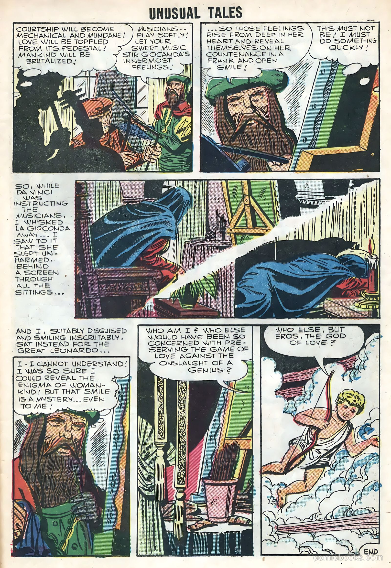 Unusual Tales #5 (1956) — page 25 of 36