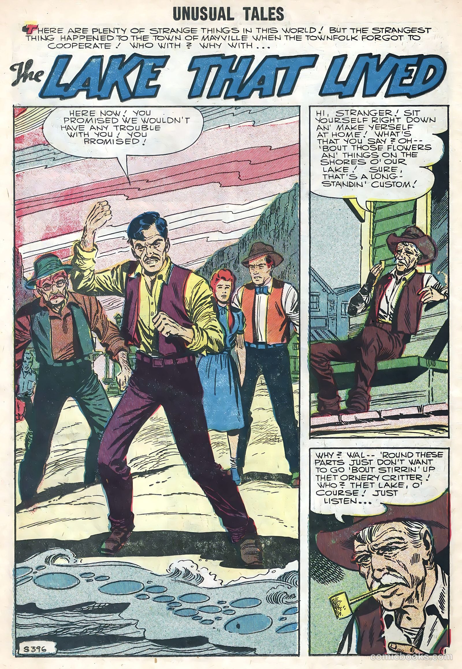 Unusual Tales #5 (1956) — page 26 of 36