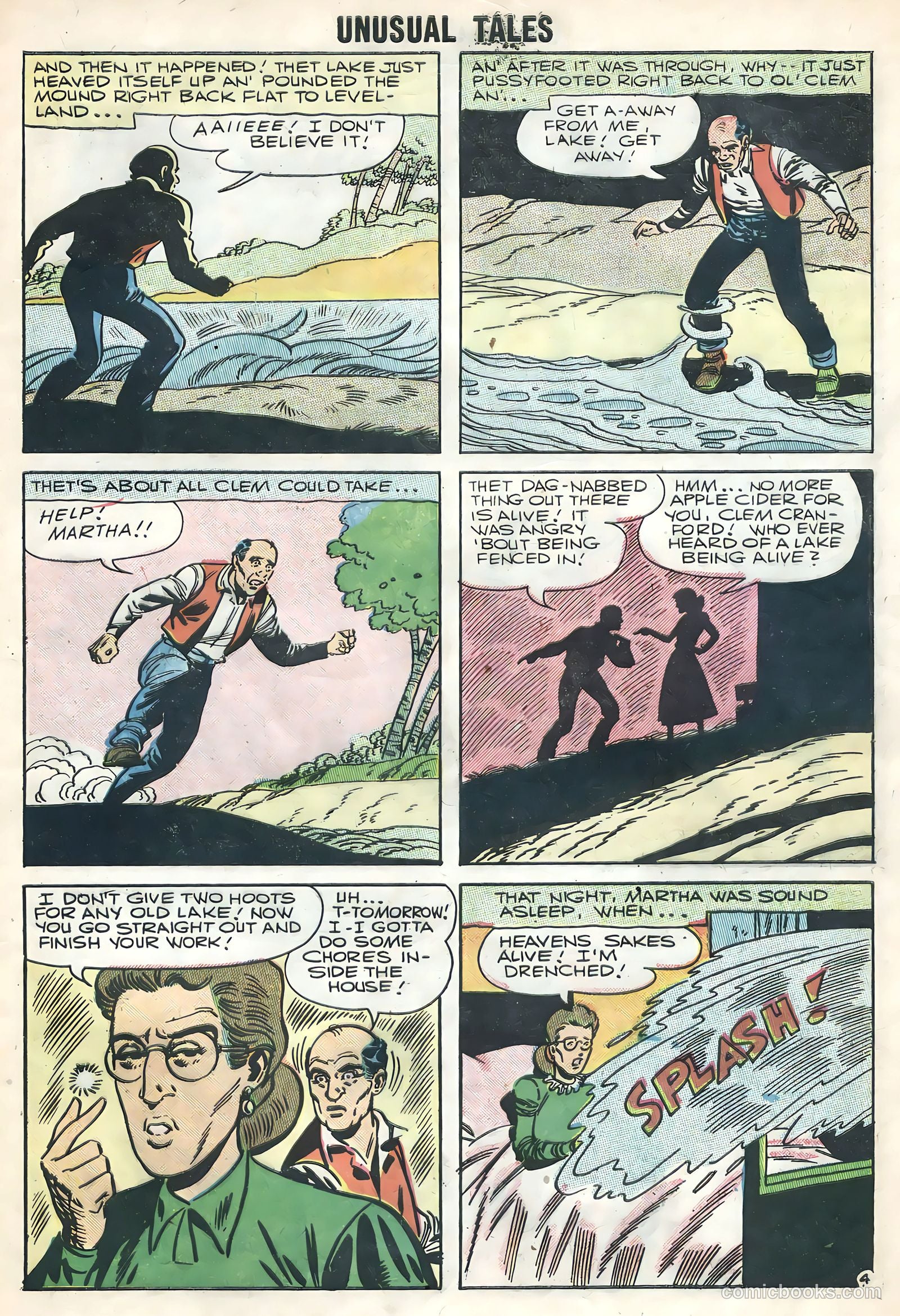 Unusual Tales #5 (1956) — page 29 of 36