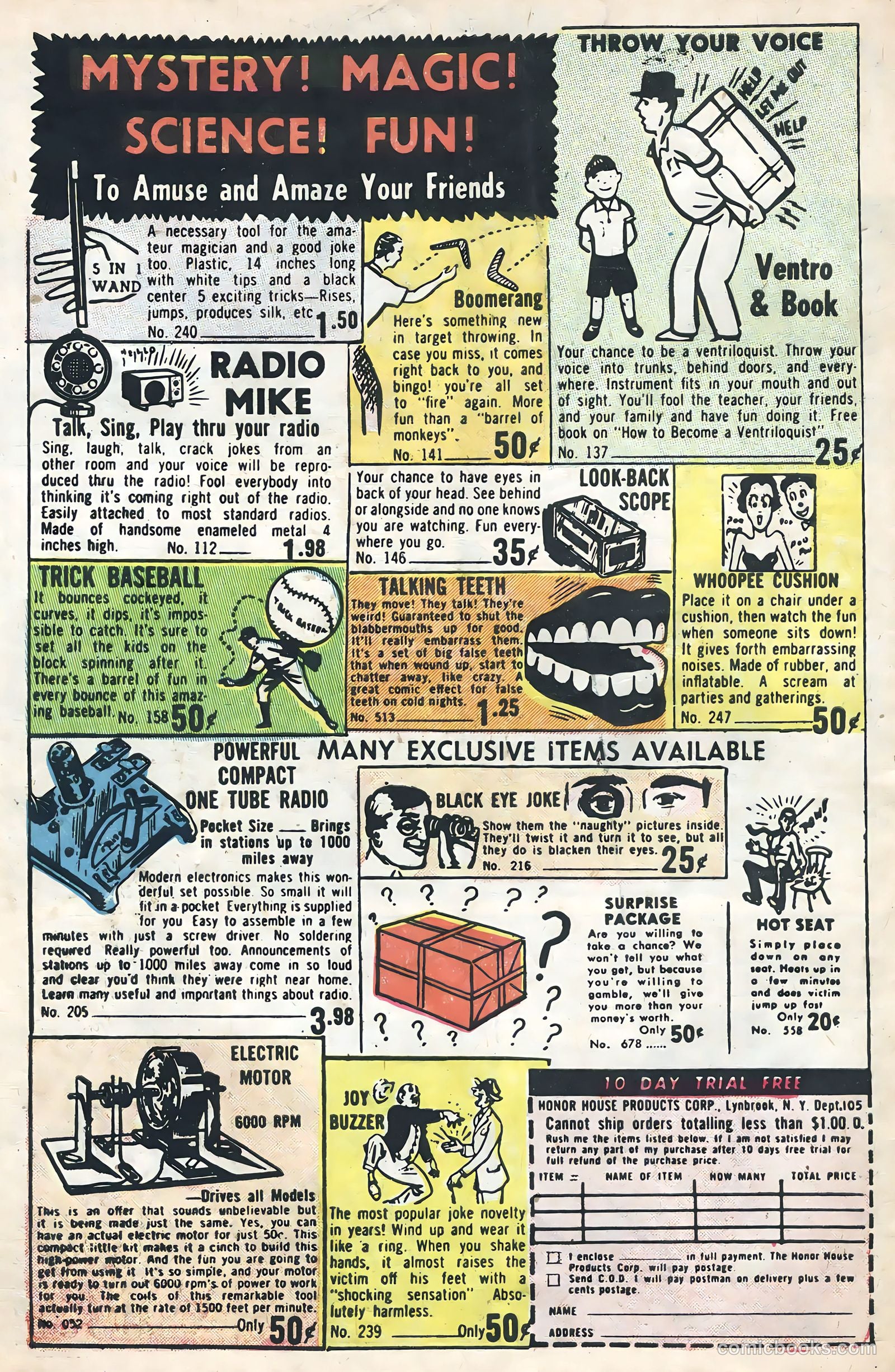 Unusual Tales #5 (1956) — page 34 of 36