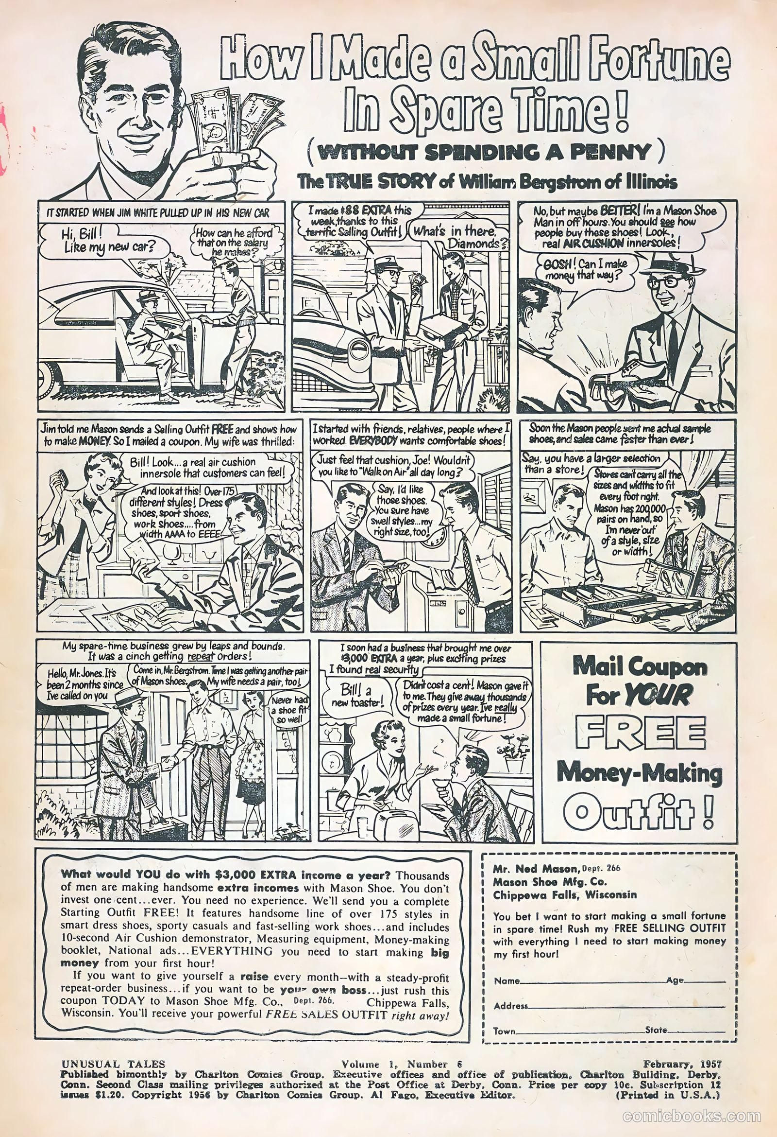 Unusual Tales #6 (1957) — page 2 of 36