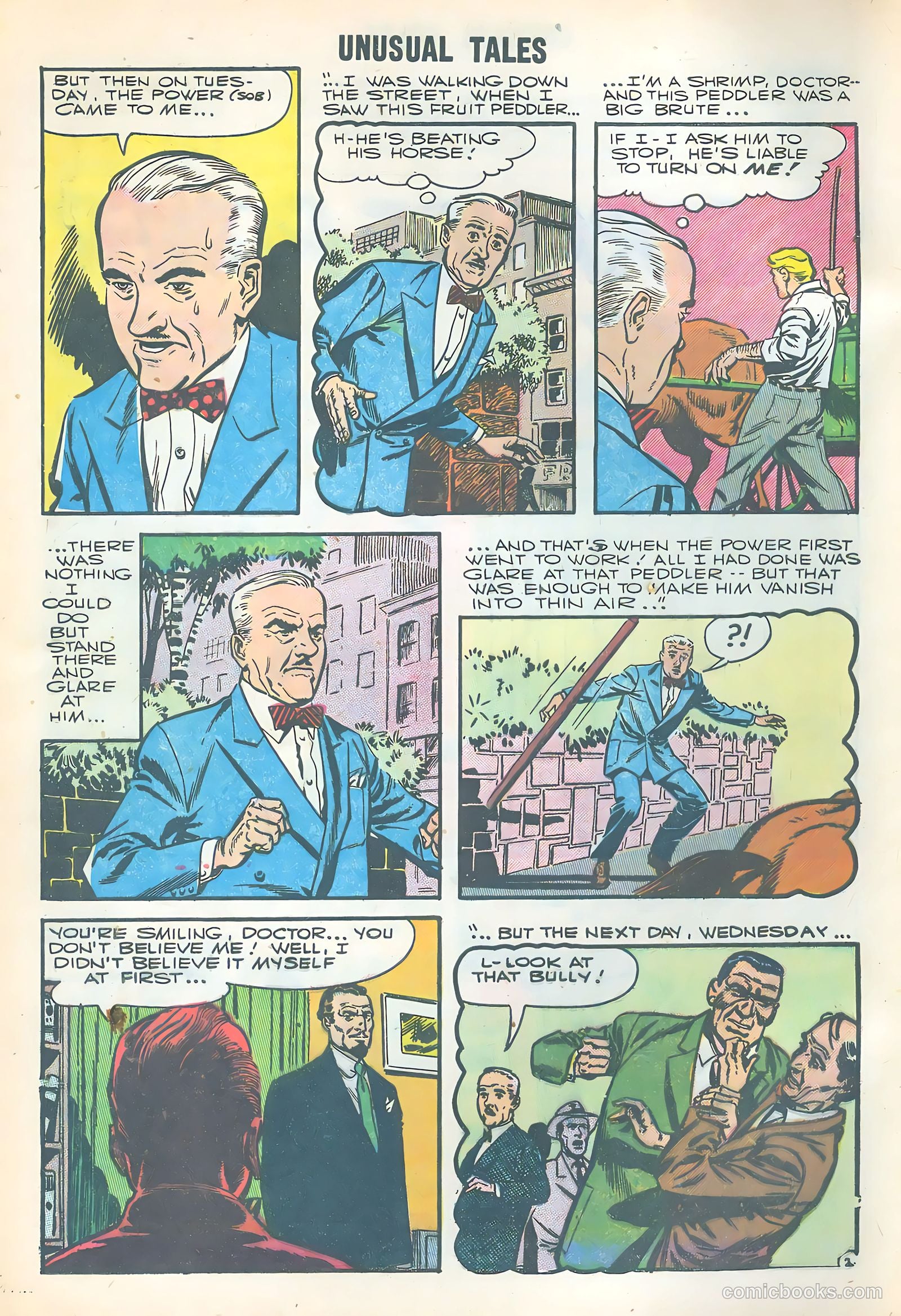 Unusual Tales #6 (1957) — page 4 of 36
