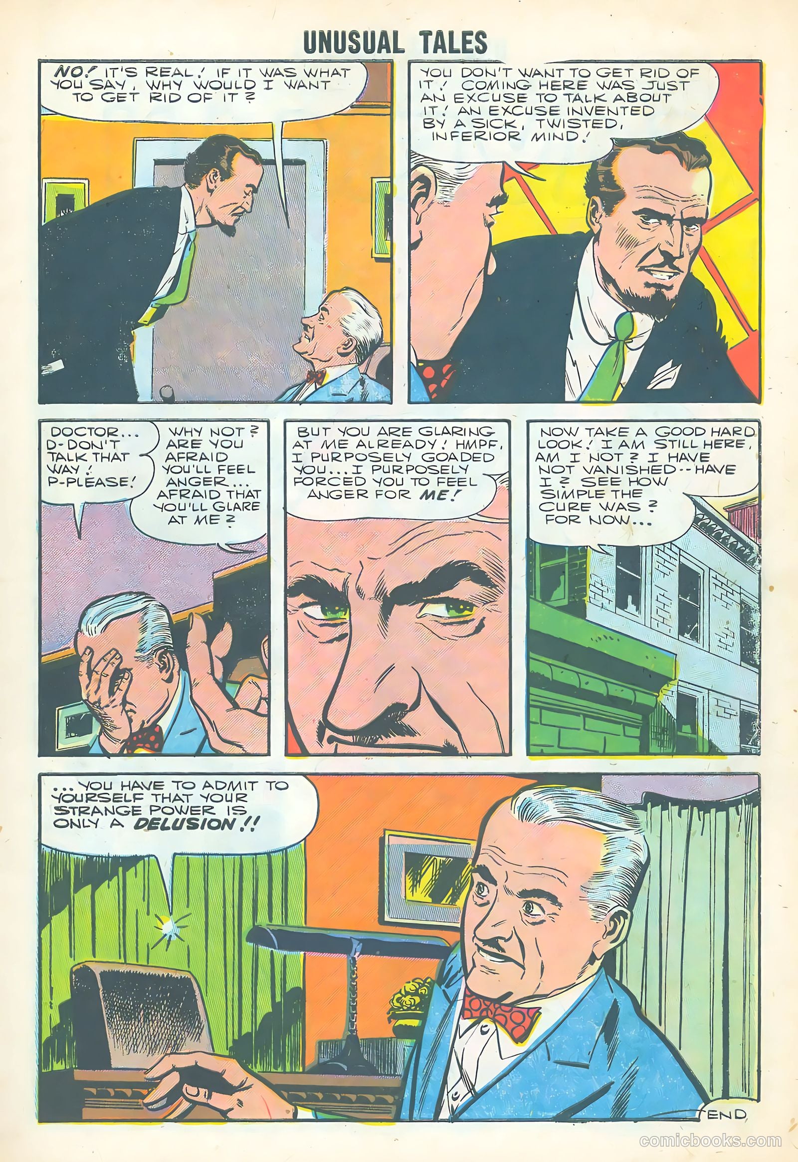 Unusual Tales #6 (1957) — page 7 of 36