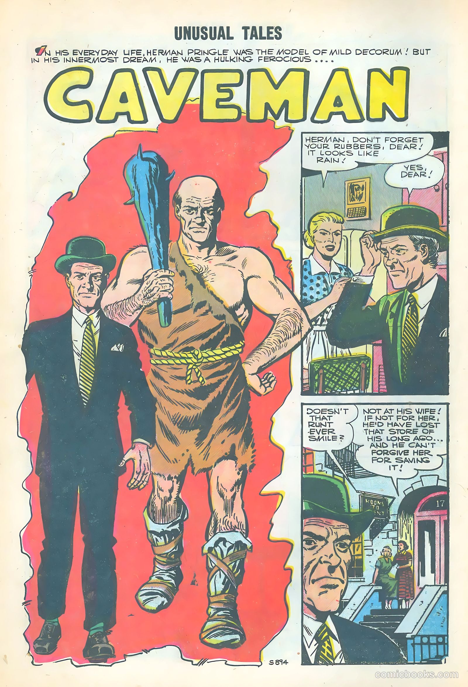 Unusual Tales #6 (1957) — page 8 of 36