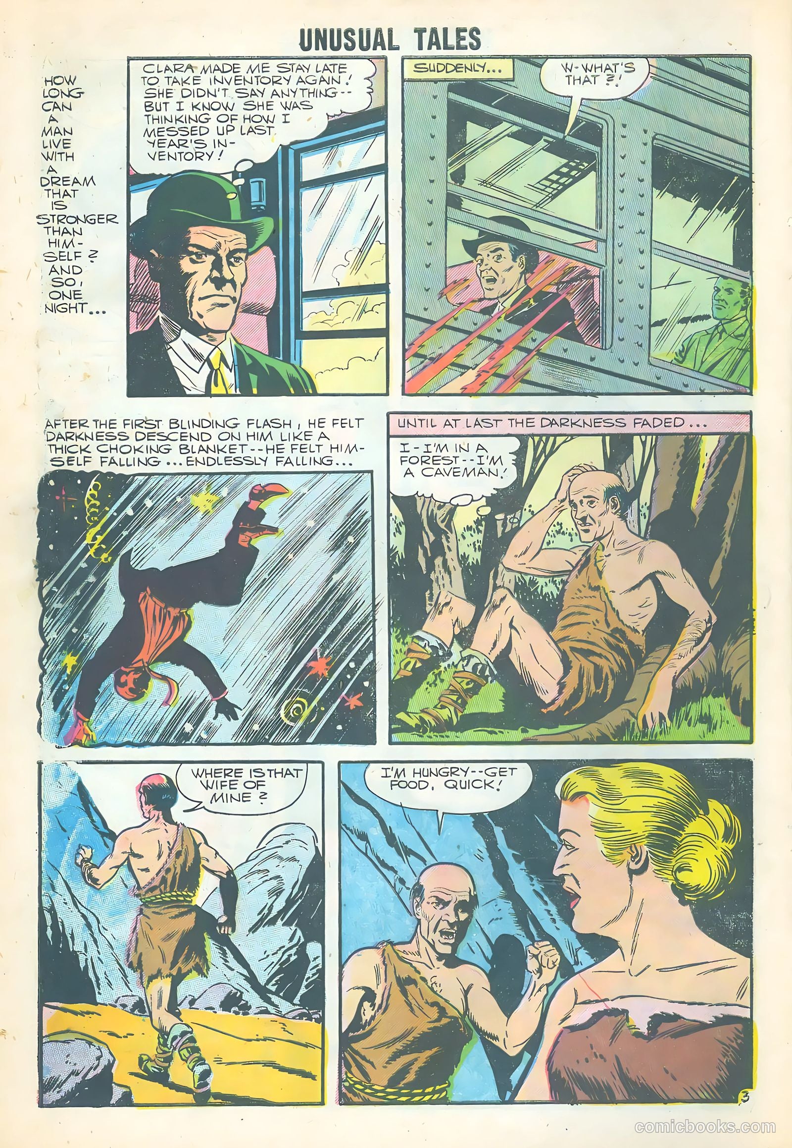 Unusual Tales #6 (1957) — page 10 of 36