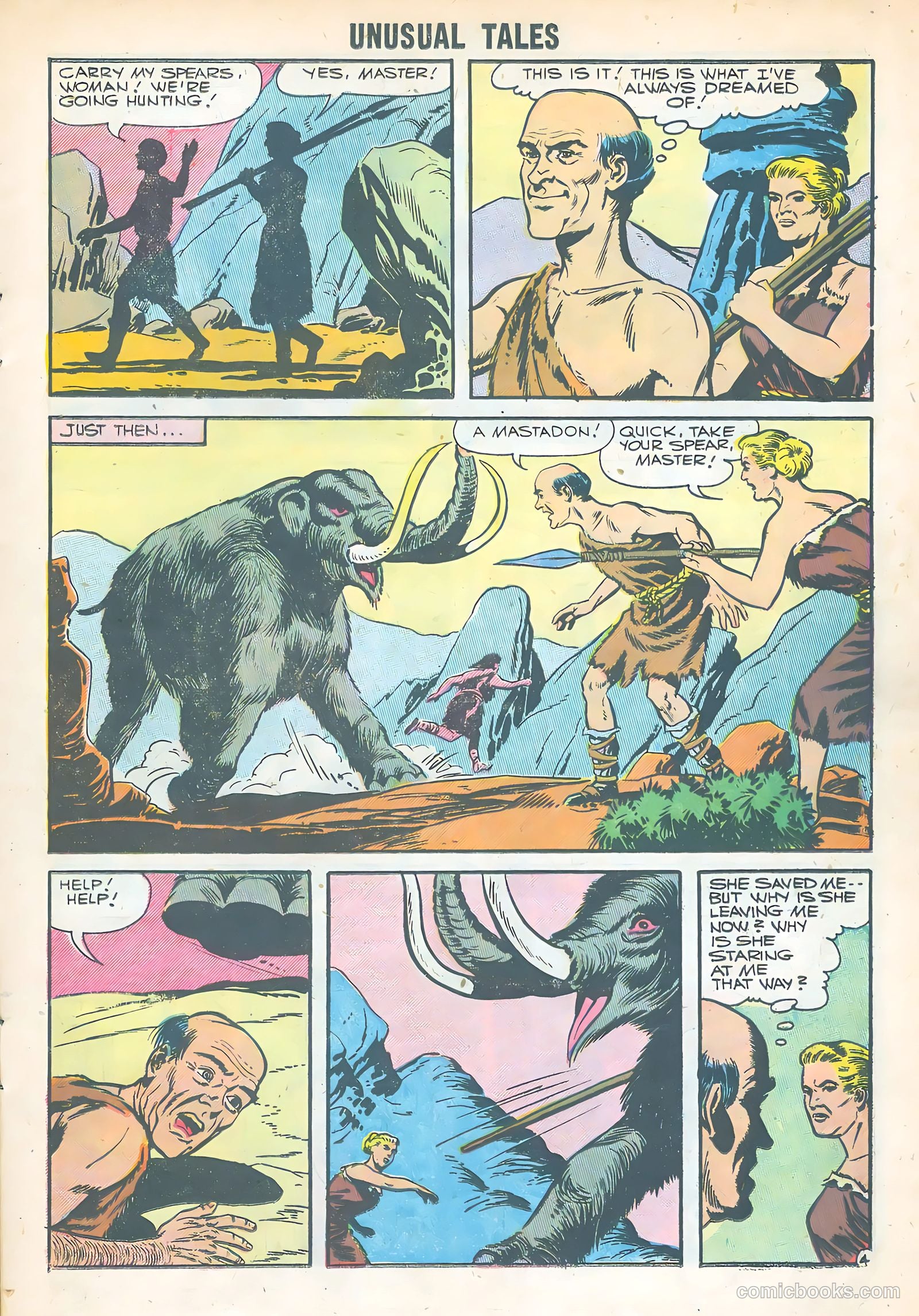 Unusual Tales #6 (1957) — page 11 of 36