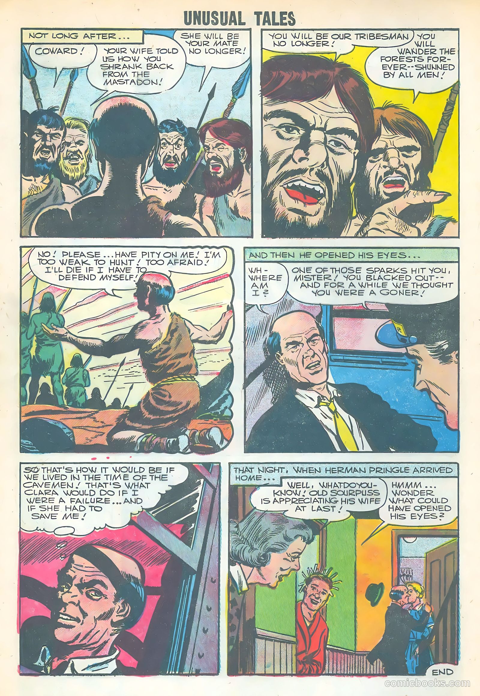 Unusual Tales #6 (1957) — page 12 of 36