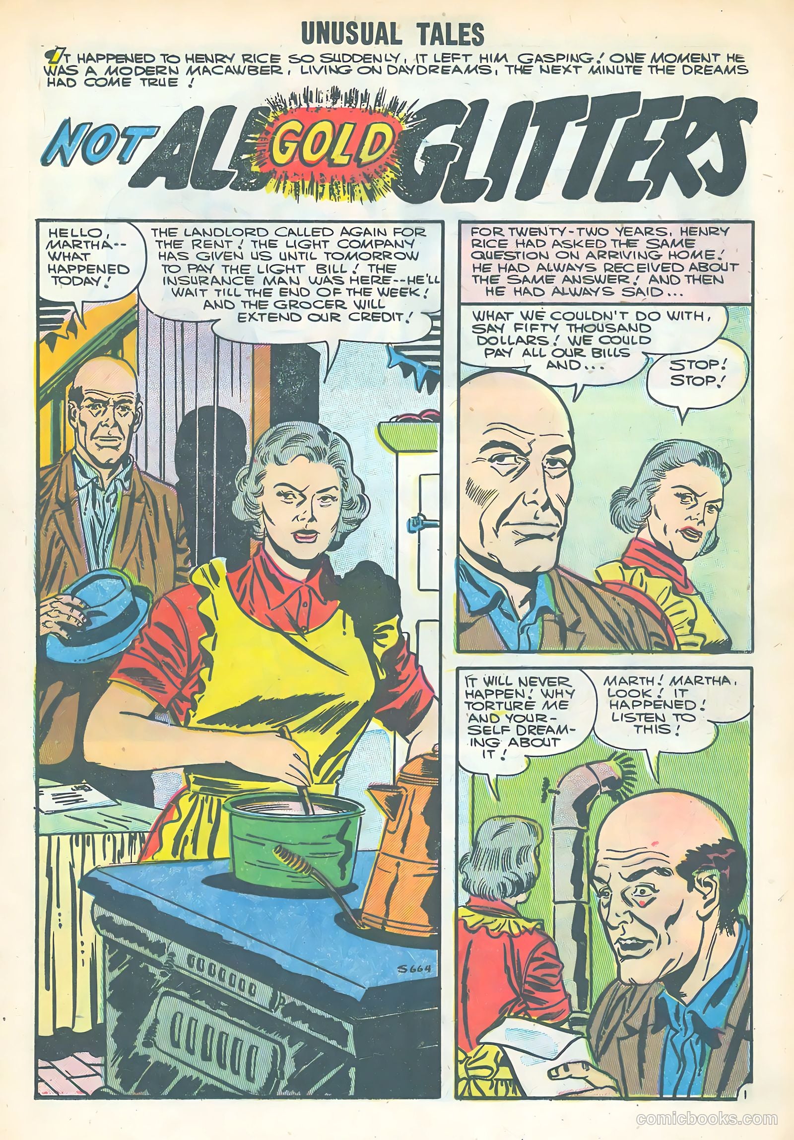 Unusual Tales #6 (1957) — page 13 of 36