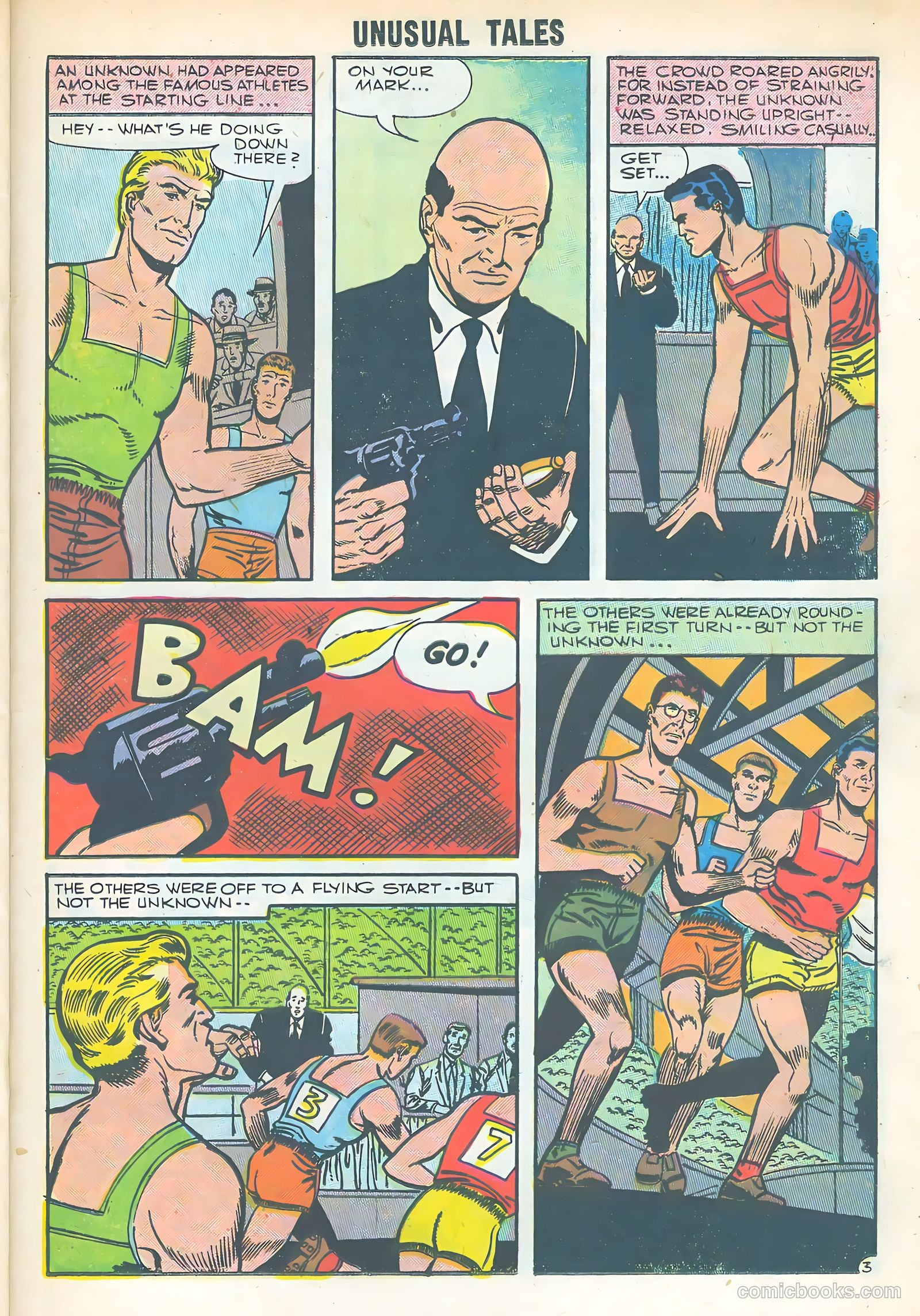 Unusual Tales #6 (1957) — page 23 of 36