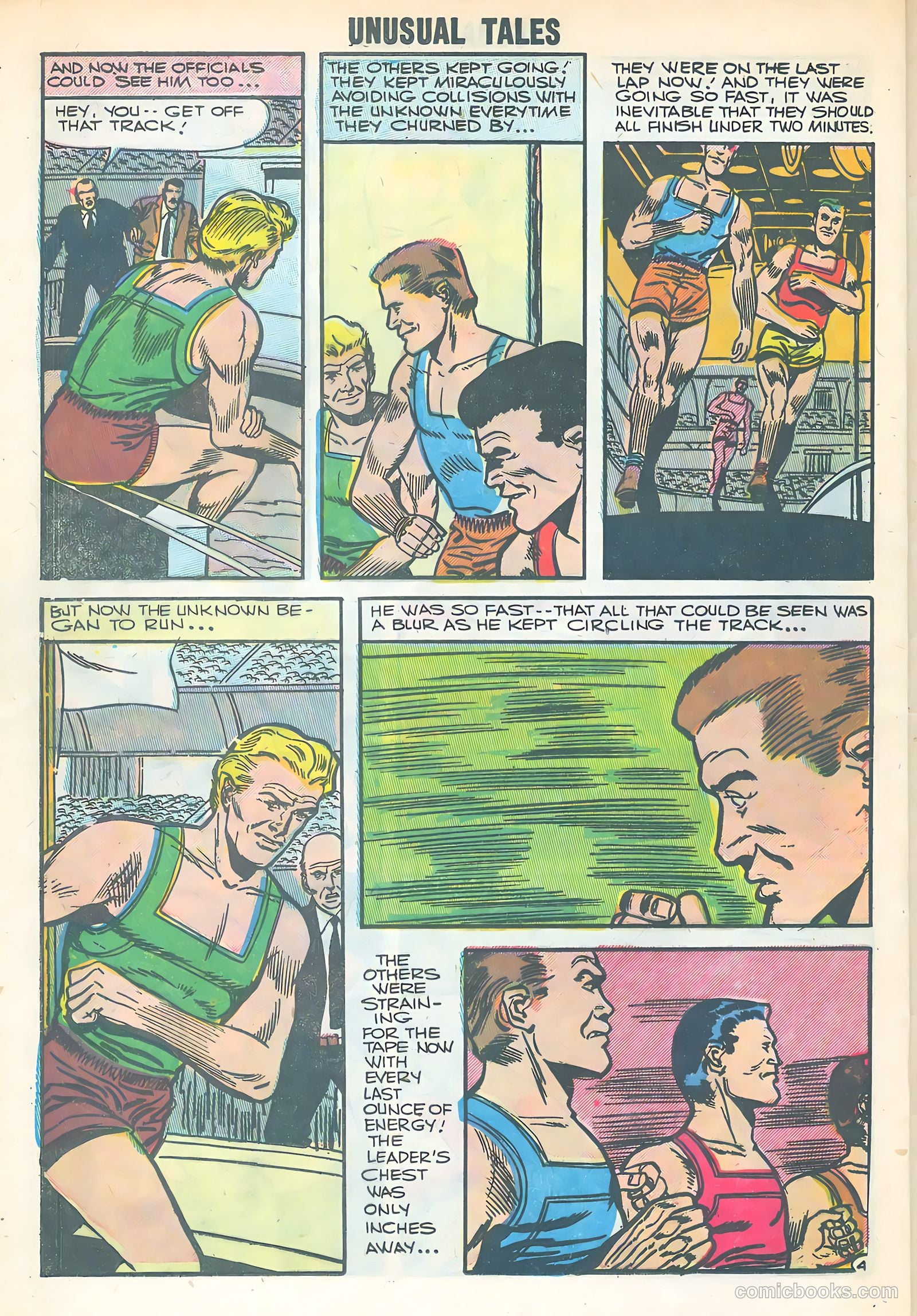 Unusual Tales #6 (1957) — page 24 of 36