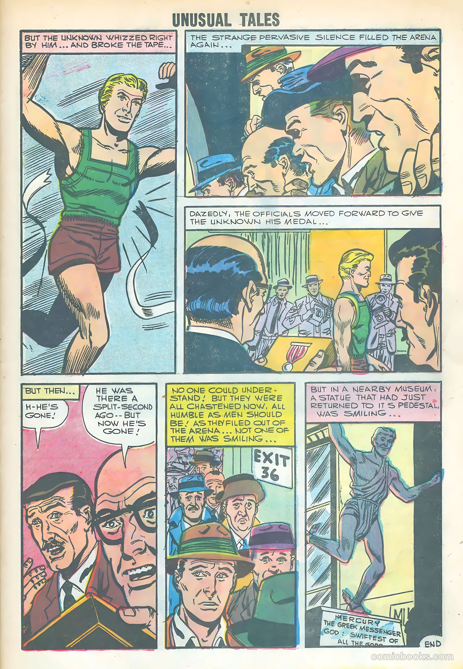 Unusual Tales #6 (1957) — page 25 of 36