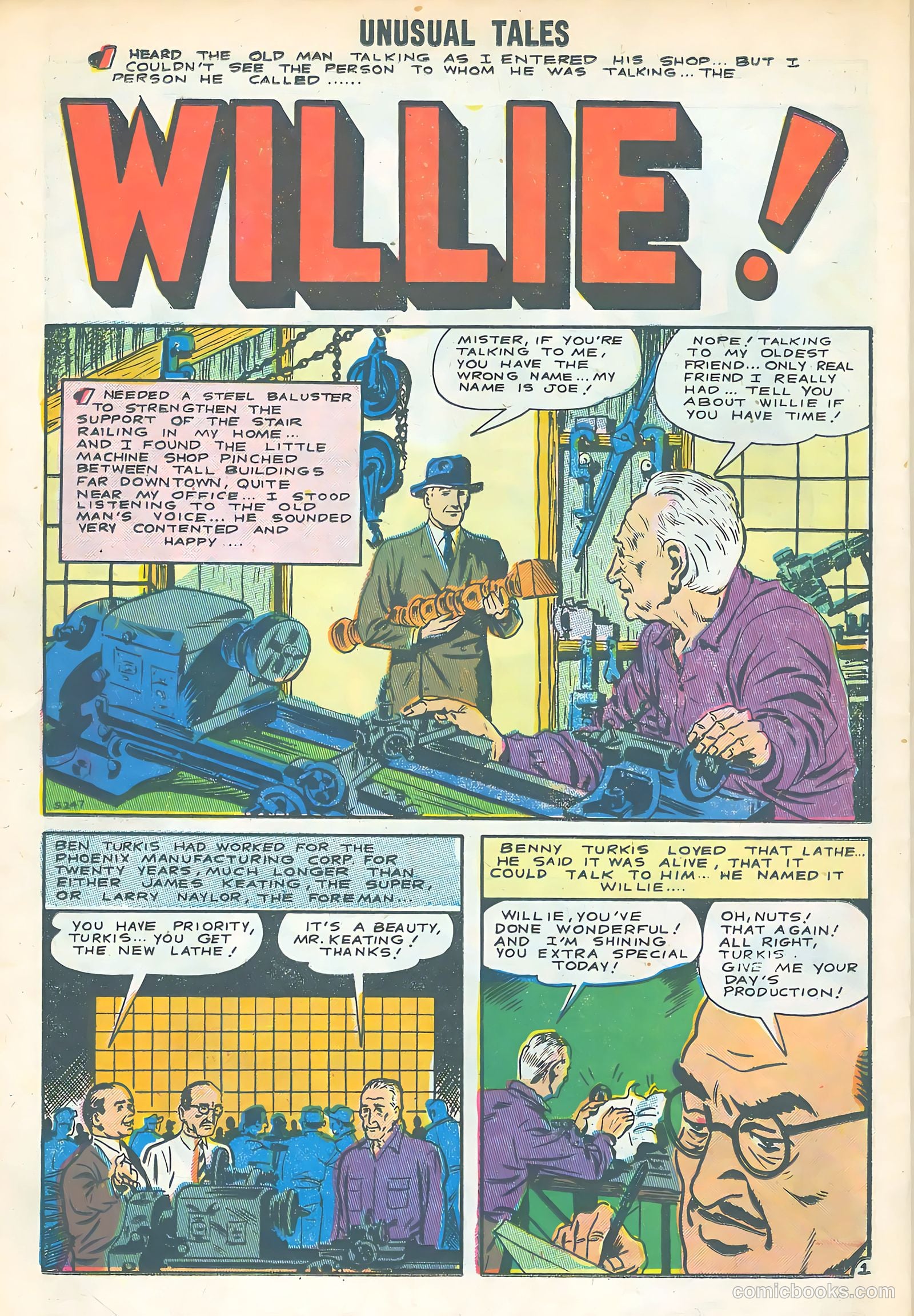 Unusual Tales #6 (1957) — page 26 of 36