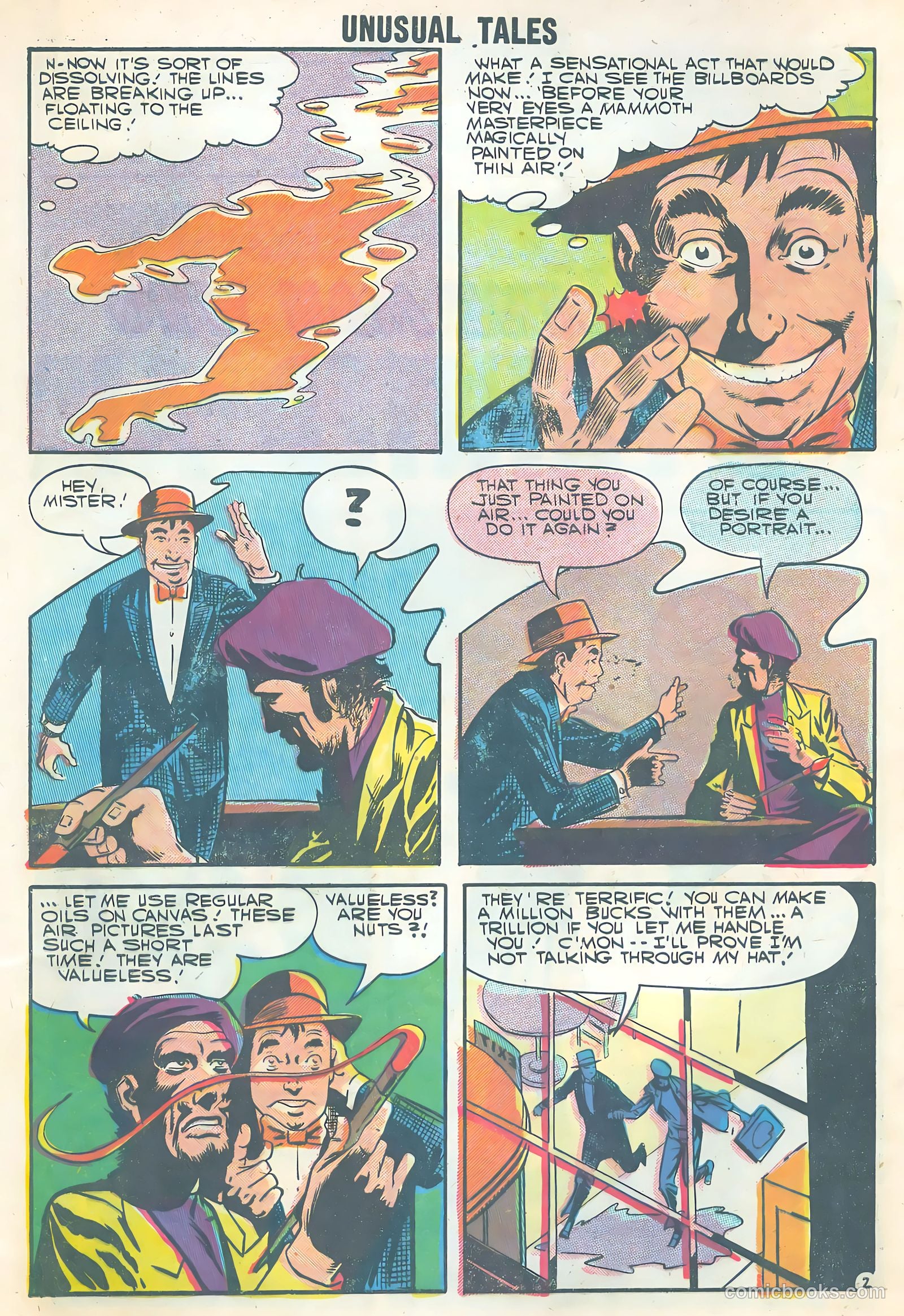 Unusual Tales #7 (1957) — page 4 of 36