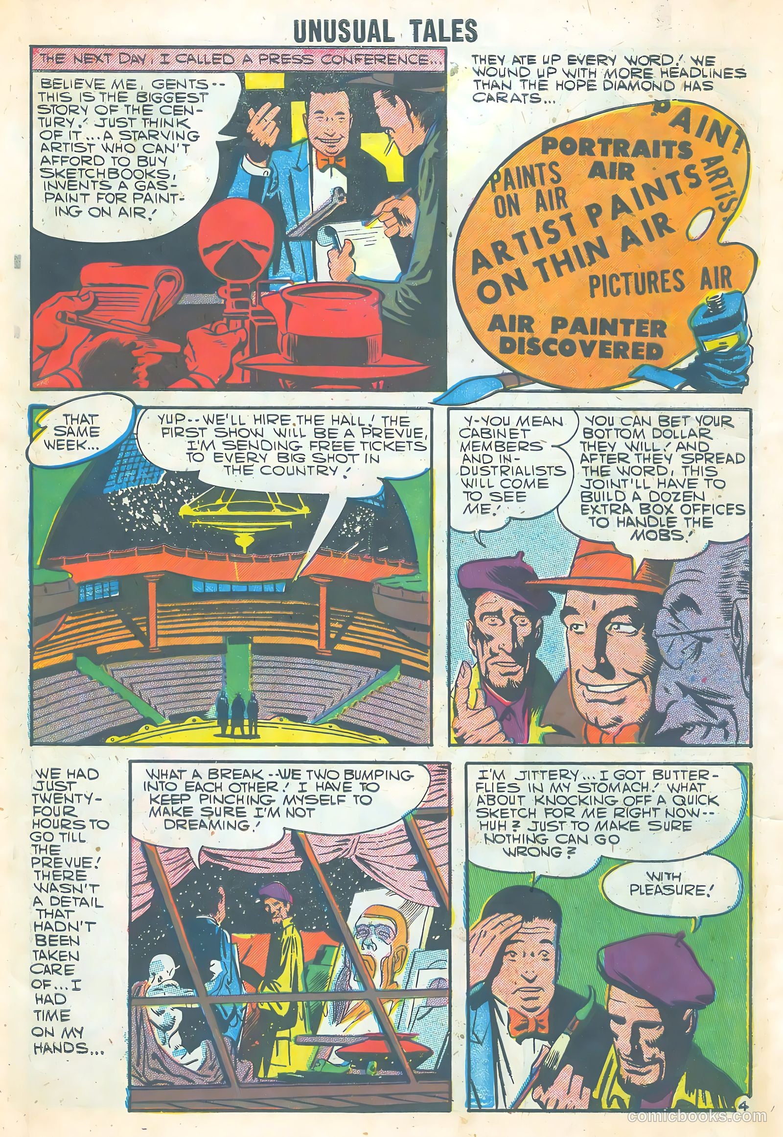 Unusual Tales #7 (1957) — page 7 of 36