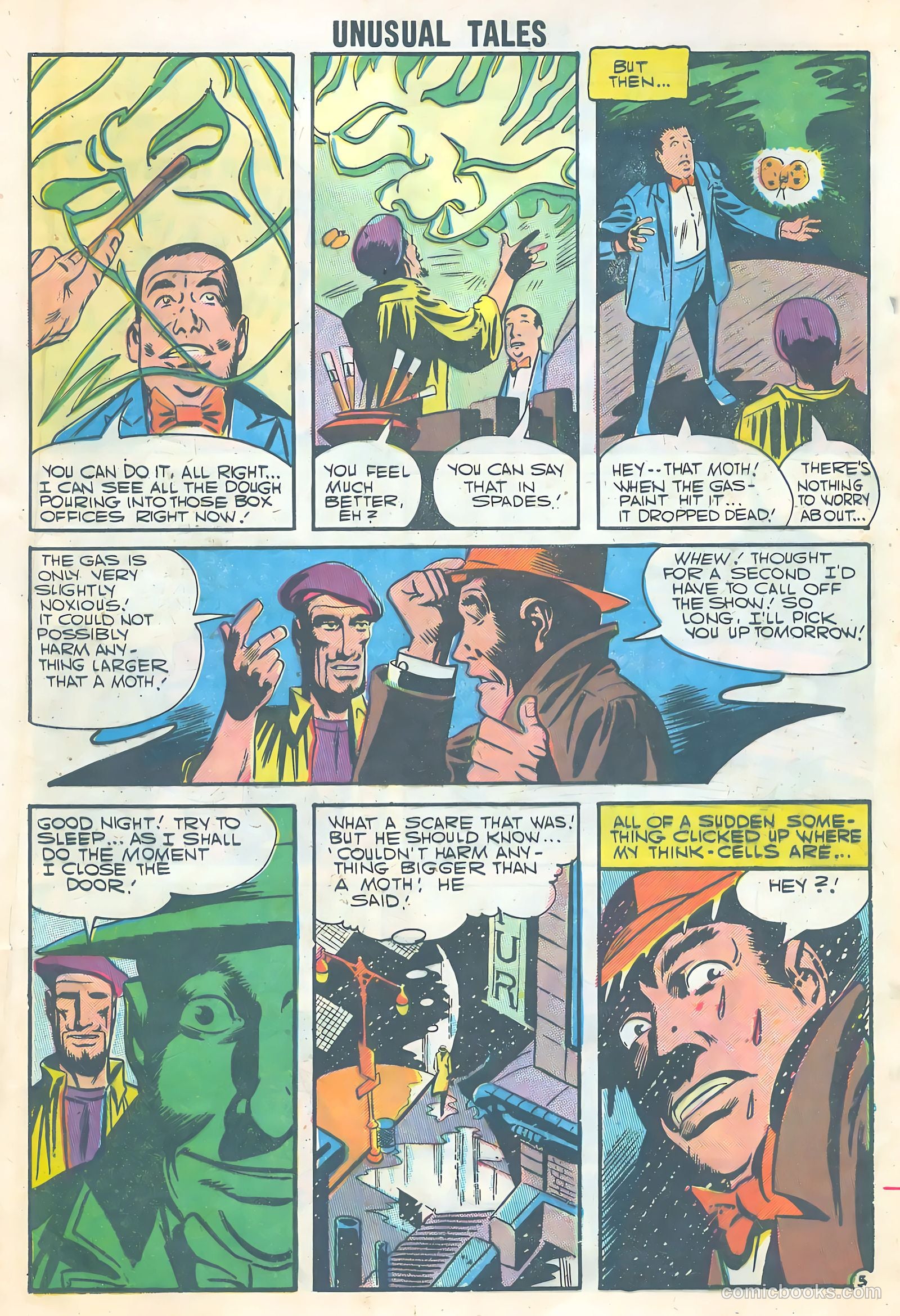 Unusual Tales #7 (1957) — page 8 of 36