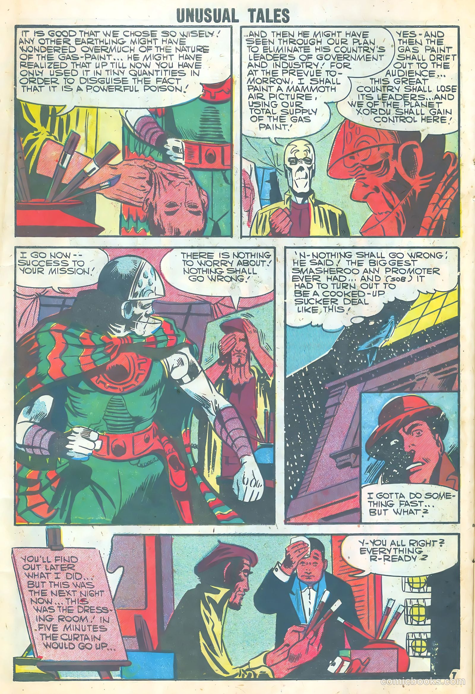 Unusual Tales #7 (1957) — page 10 of 36
