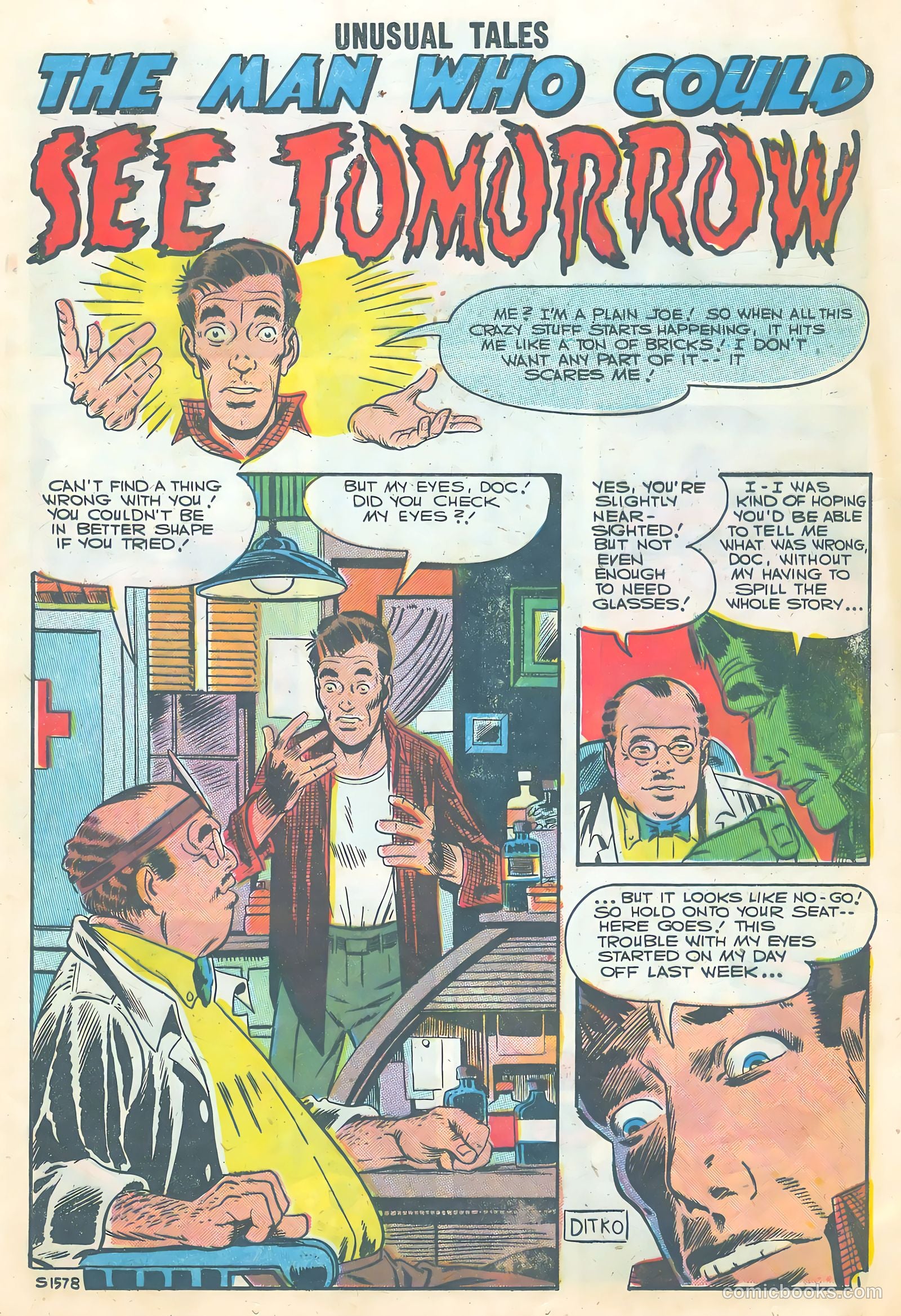 Unusual Tales #7 (1957) — page 13 of 36