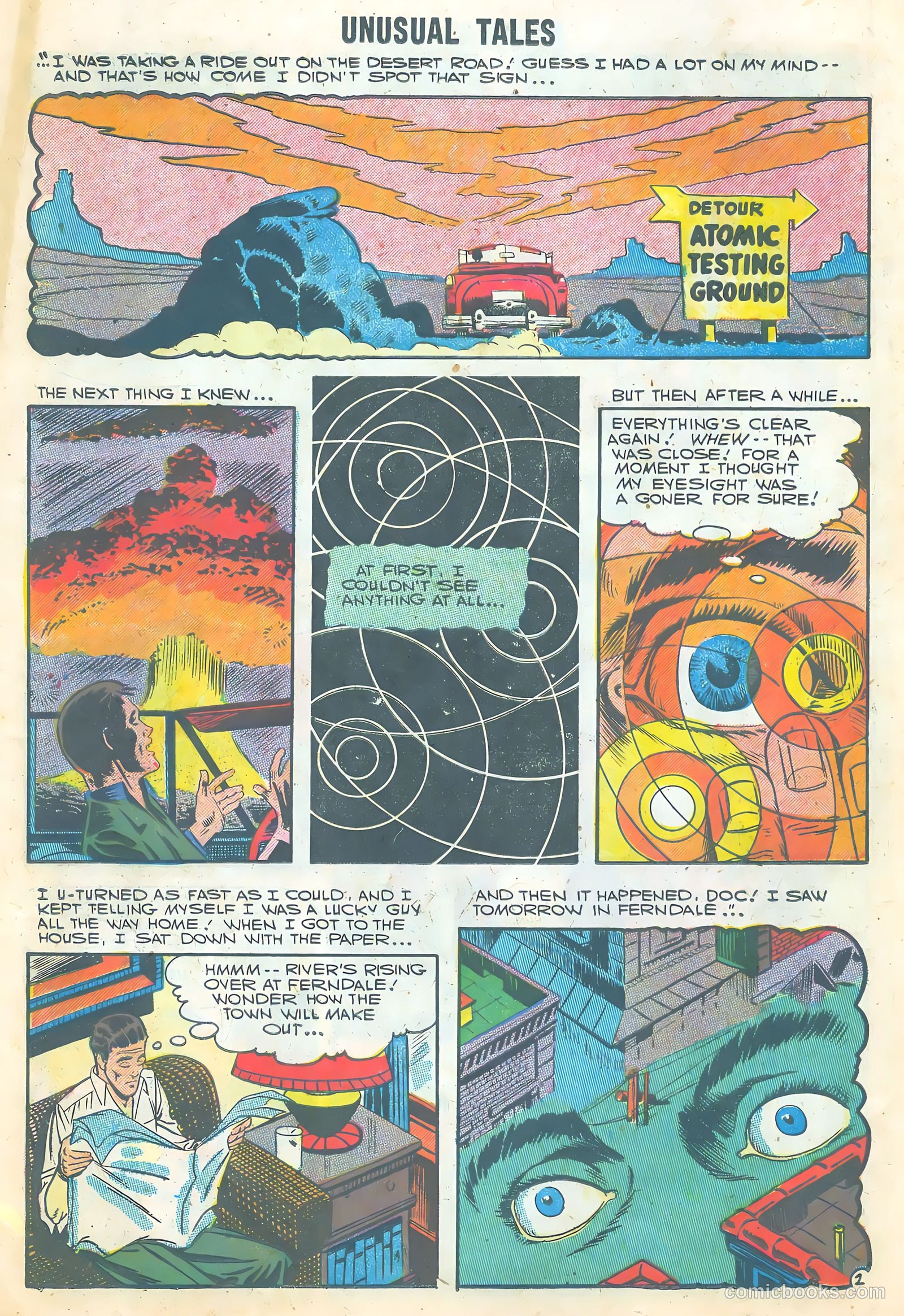 Unusual Tales #7 (1957) — page 14 of 36