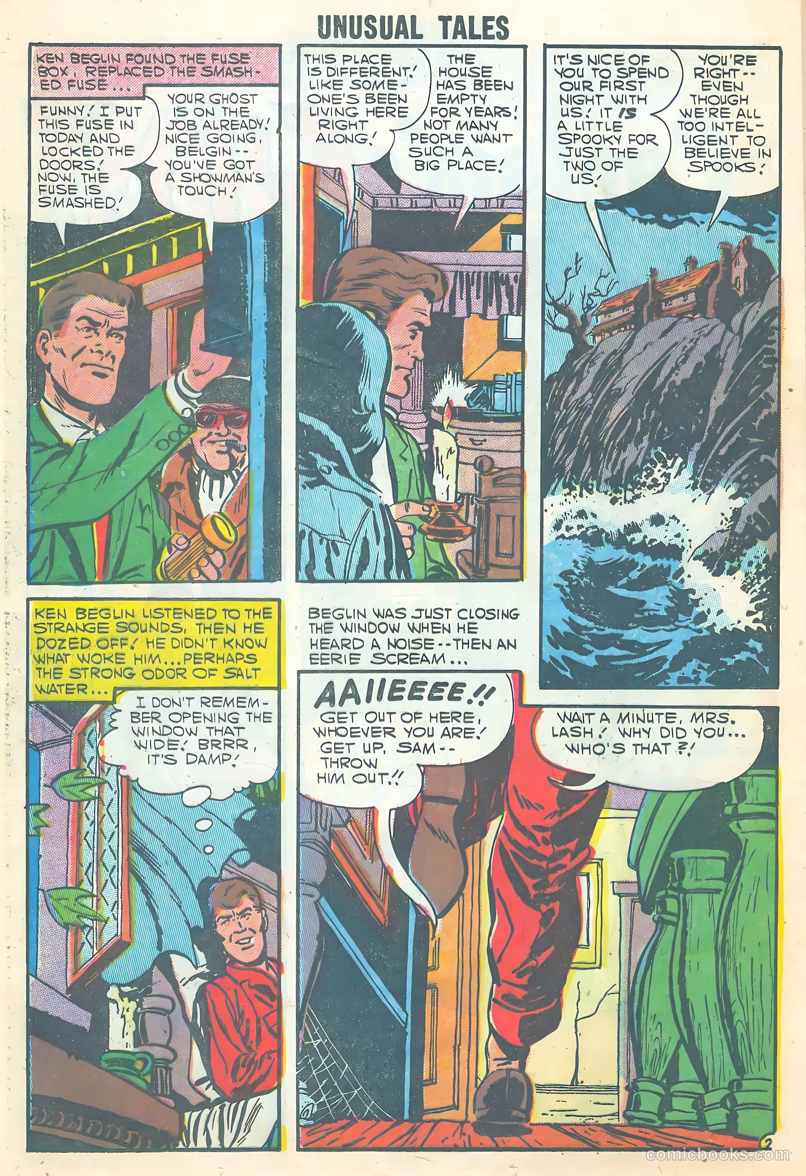 Unusual Tales #7 (1957) — page 24 of 36