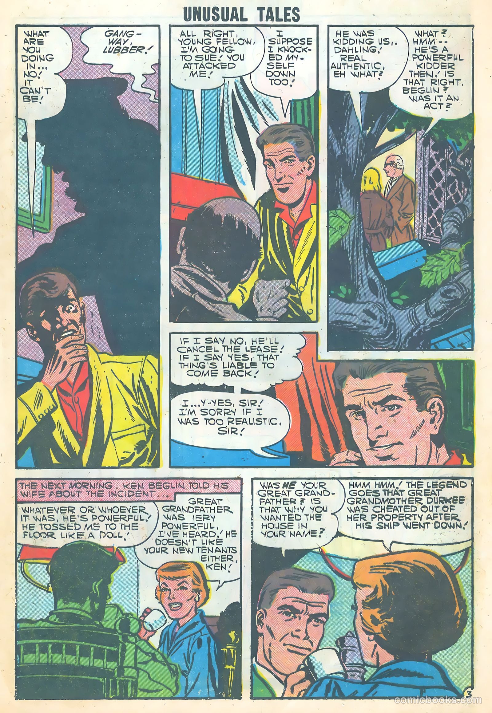 Unusual Tales #7 (1957) — page 25 of 36