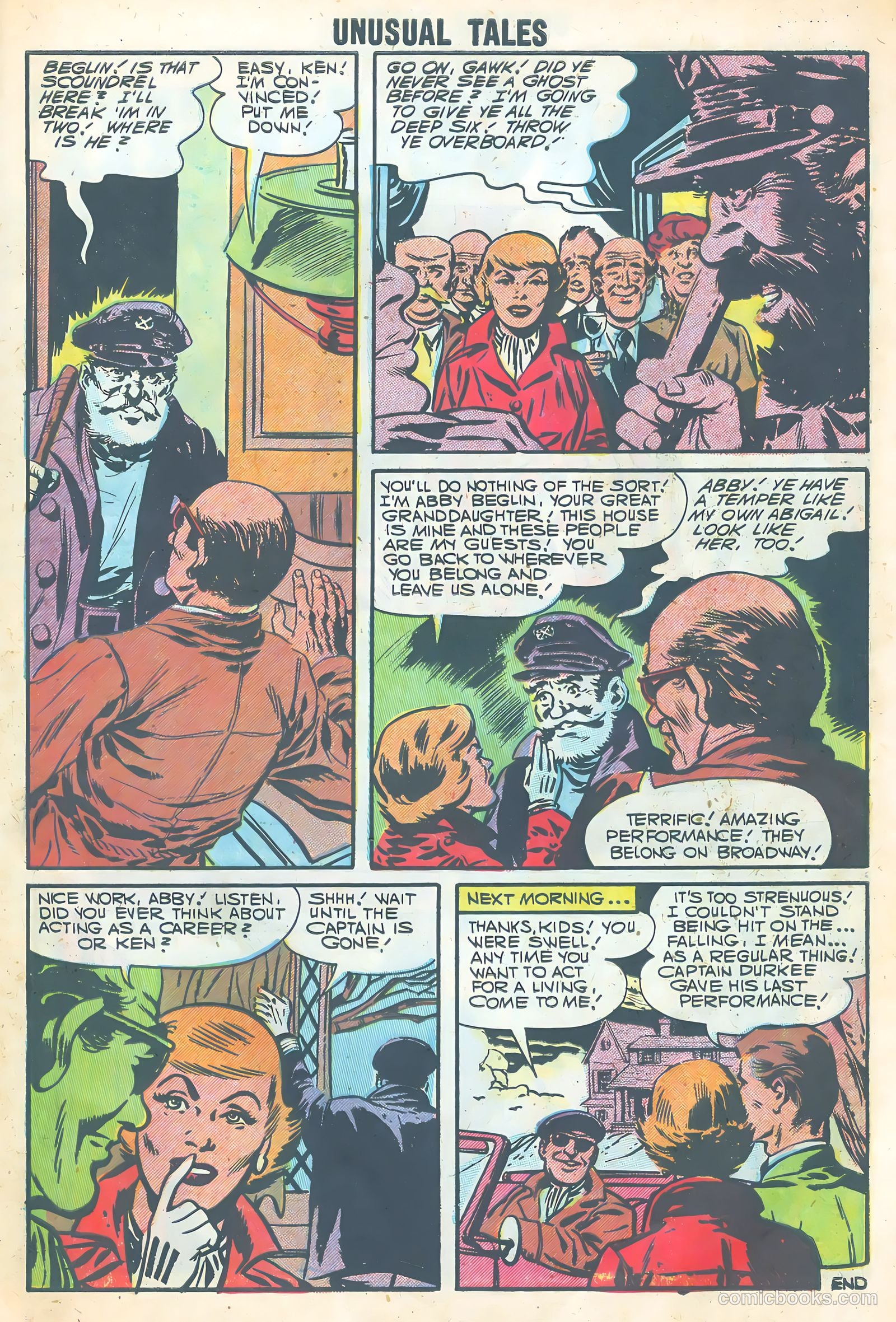 Unusual Tales #7 (1957) — page 27 of 36