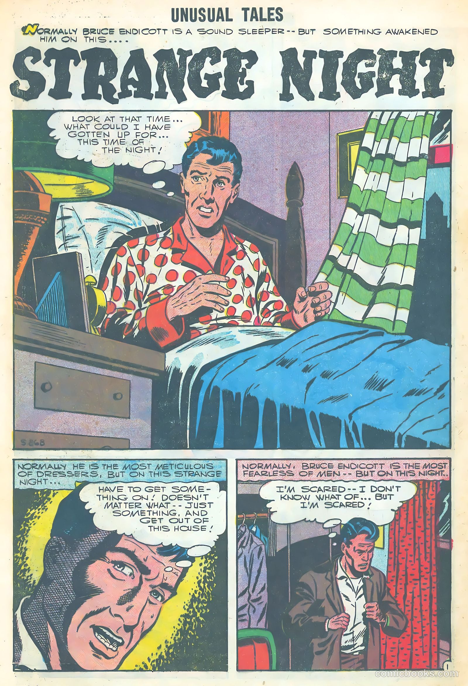 Unusual Tales #7 (1957) — page 28 of 36
