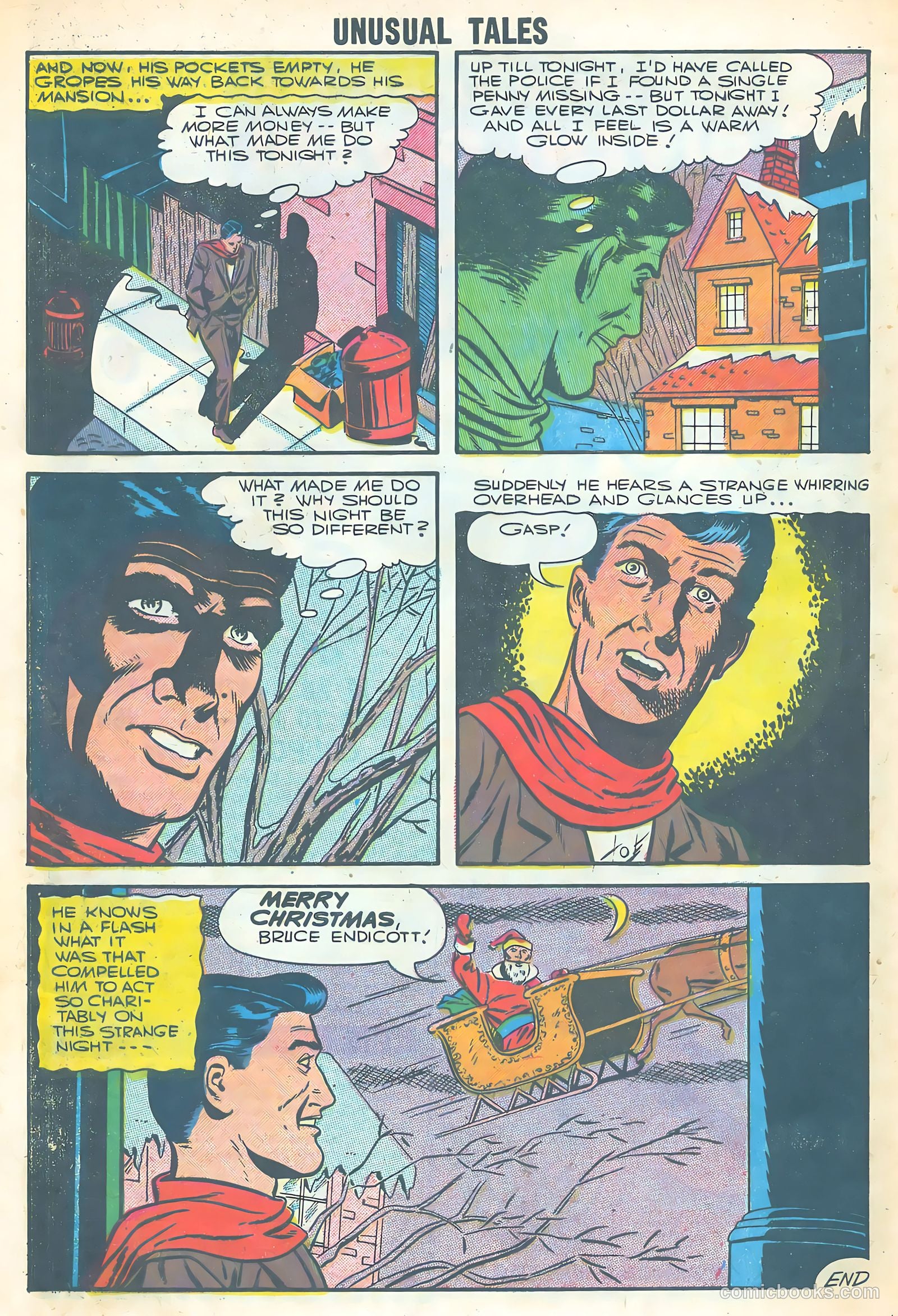 Unusual Tales #7 (1957) — page 32 of 36