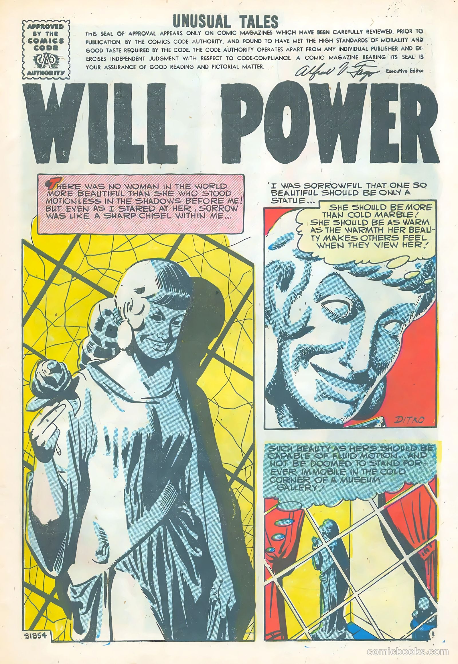 Unusual Tales #8 (1957) — page 3 of 36