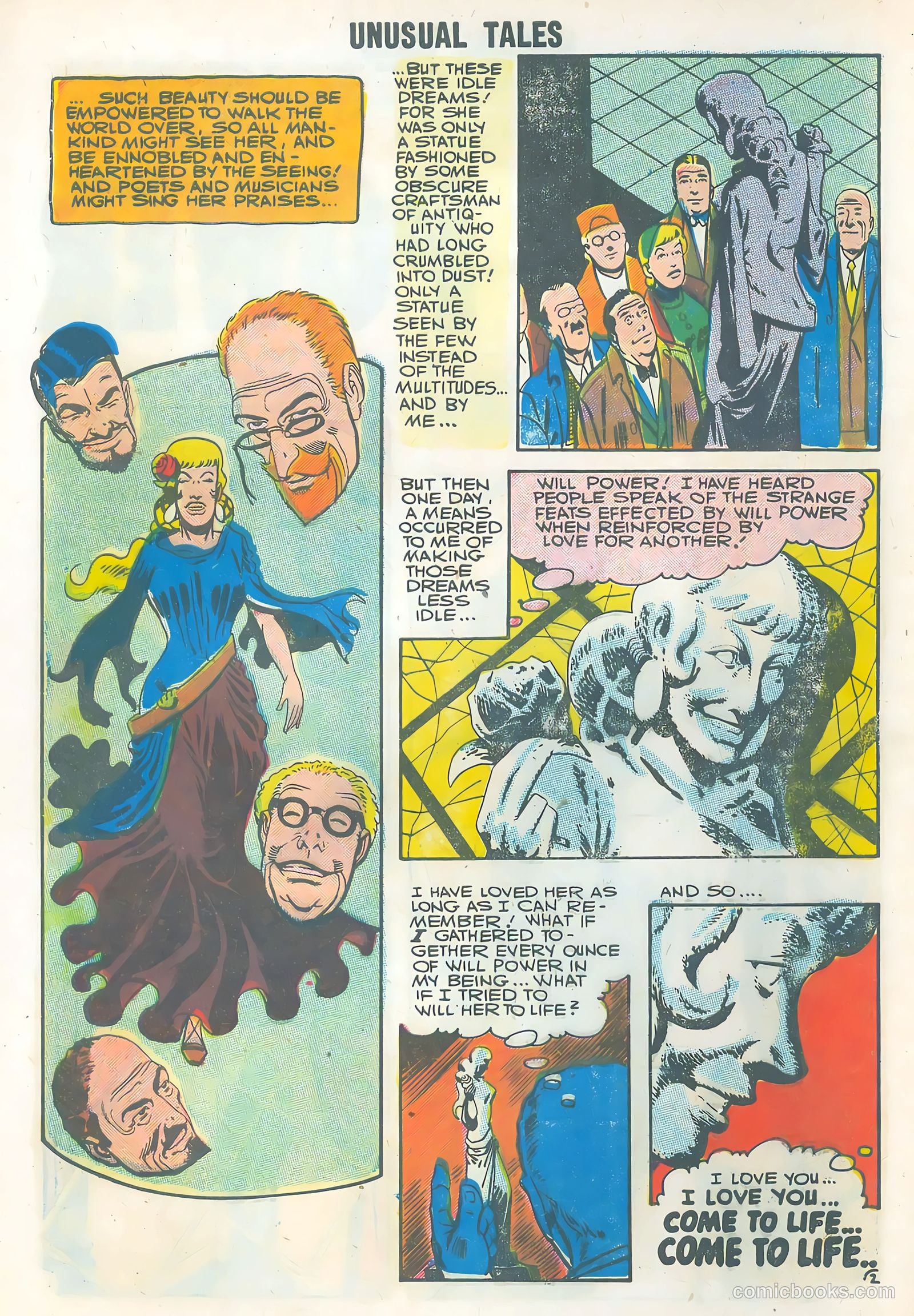 Unusual Tales #8 (1957) — page 4 of 36