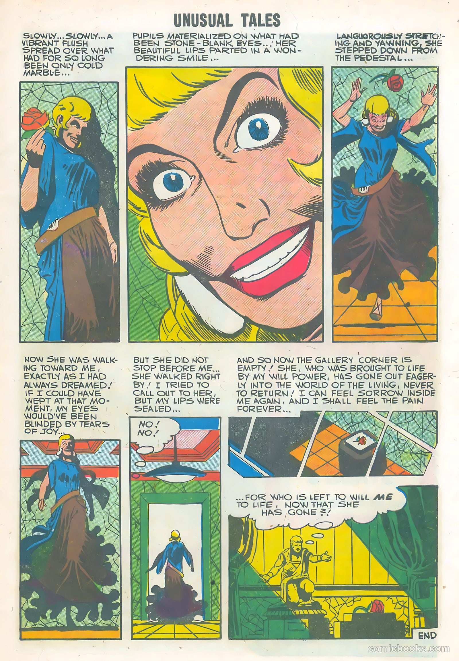 Unusual Tales #8 (1957) — page 5 of 36