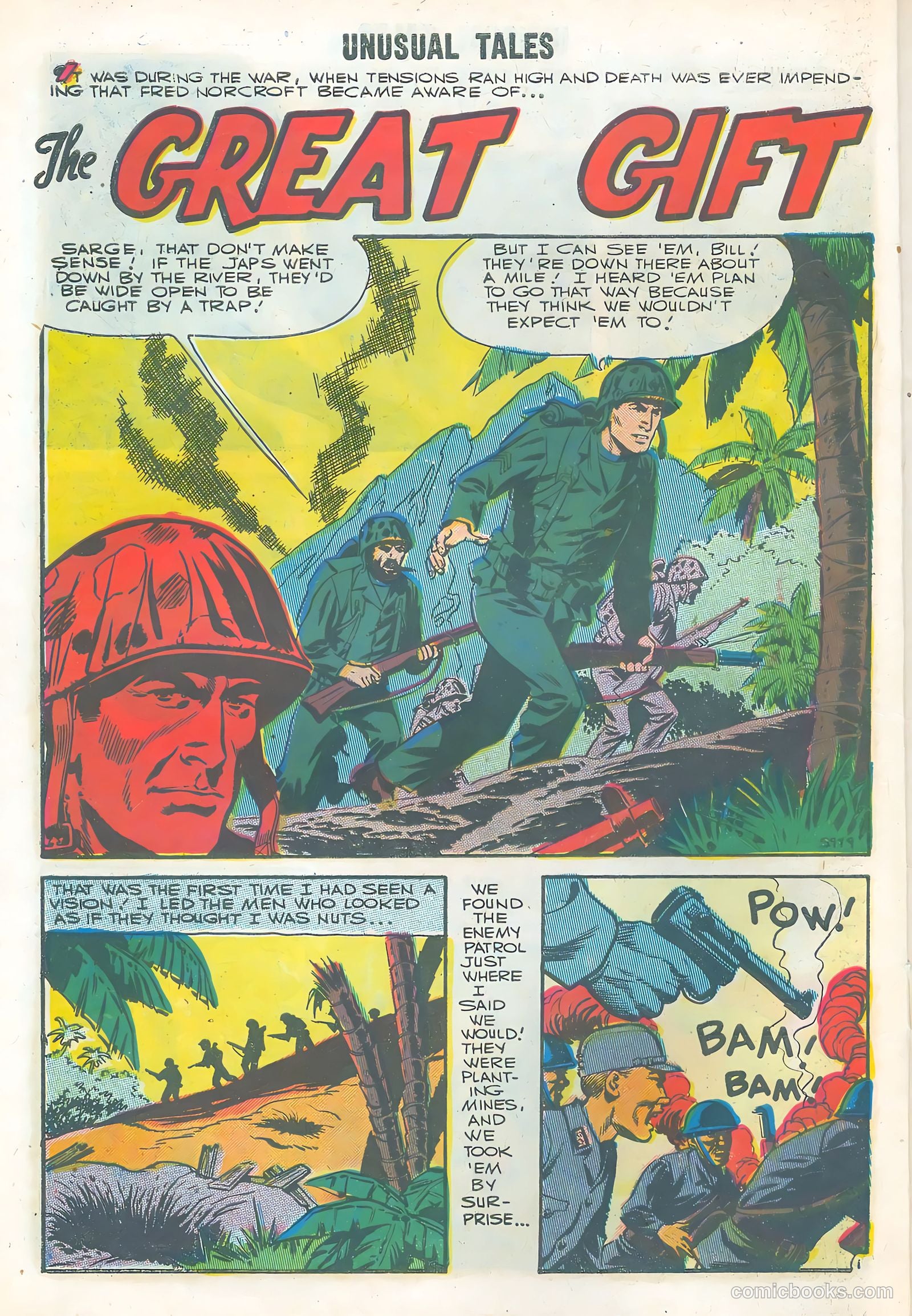 Unusual Tales #8 (1957) — page 10 of 36