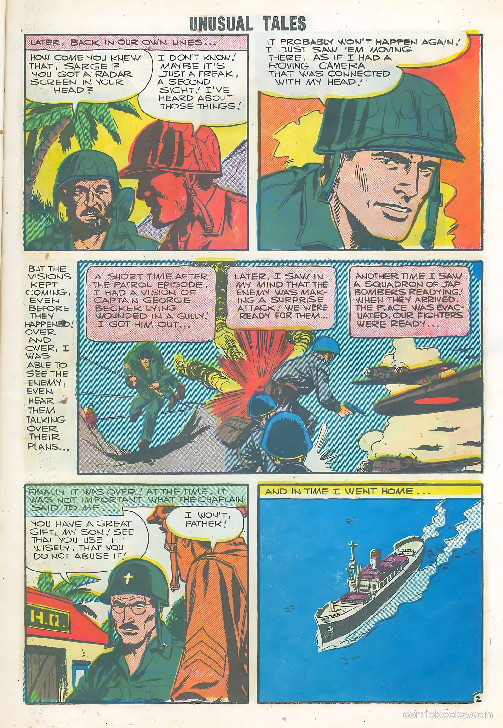Unusual Tales #8 (1957) — page 11 of 36