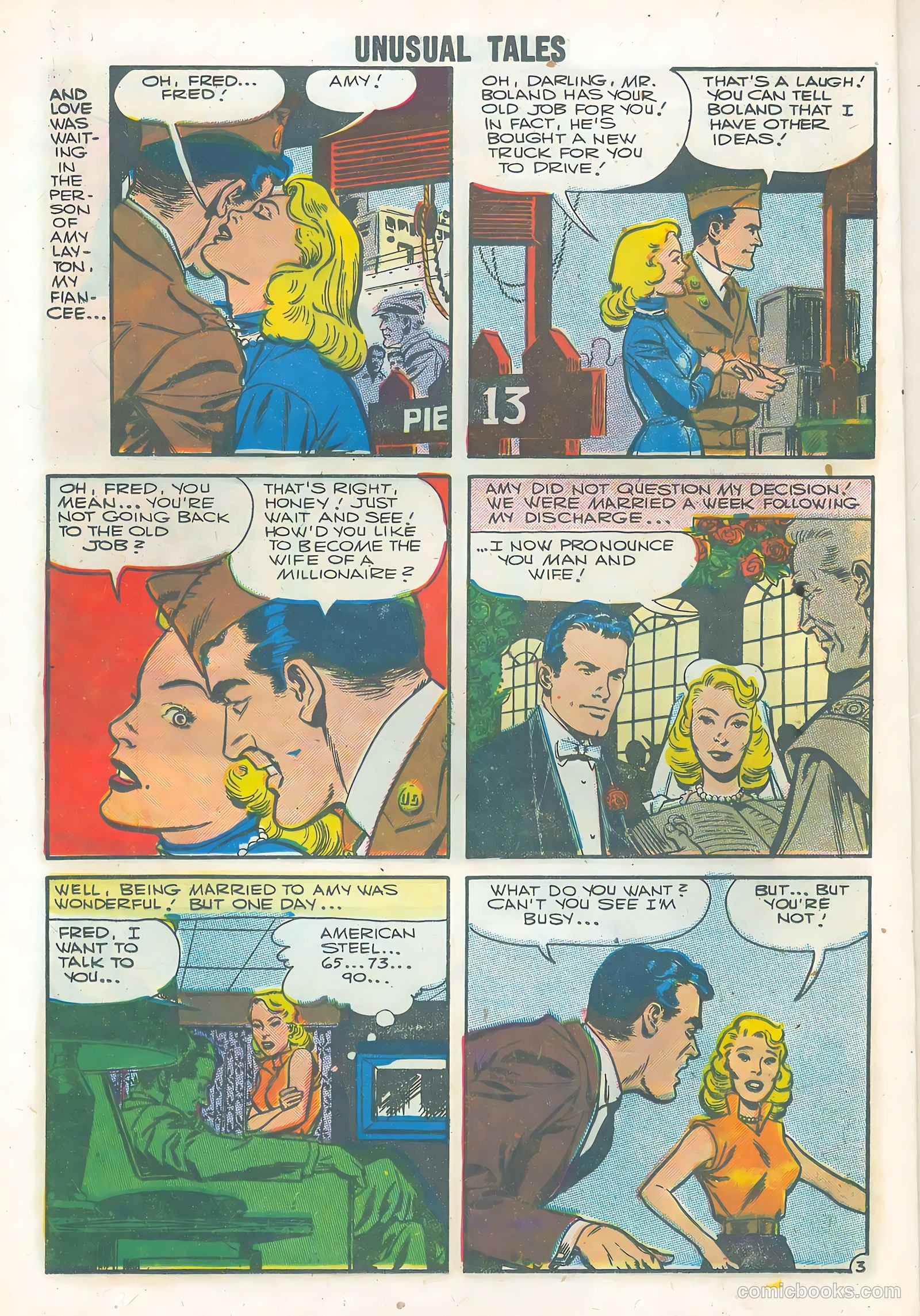 Unusual Tales #8 (1957) — page 12 of 36