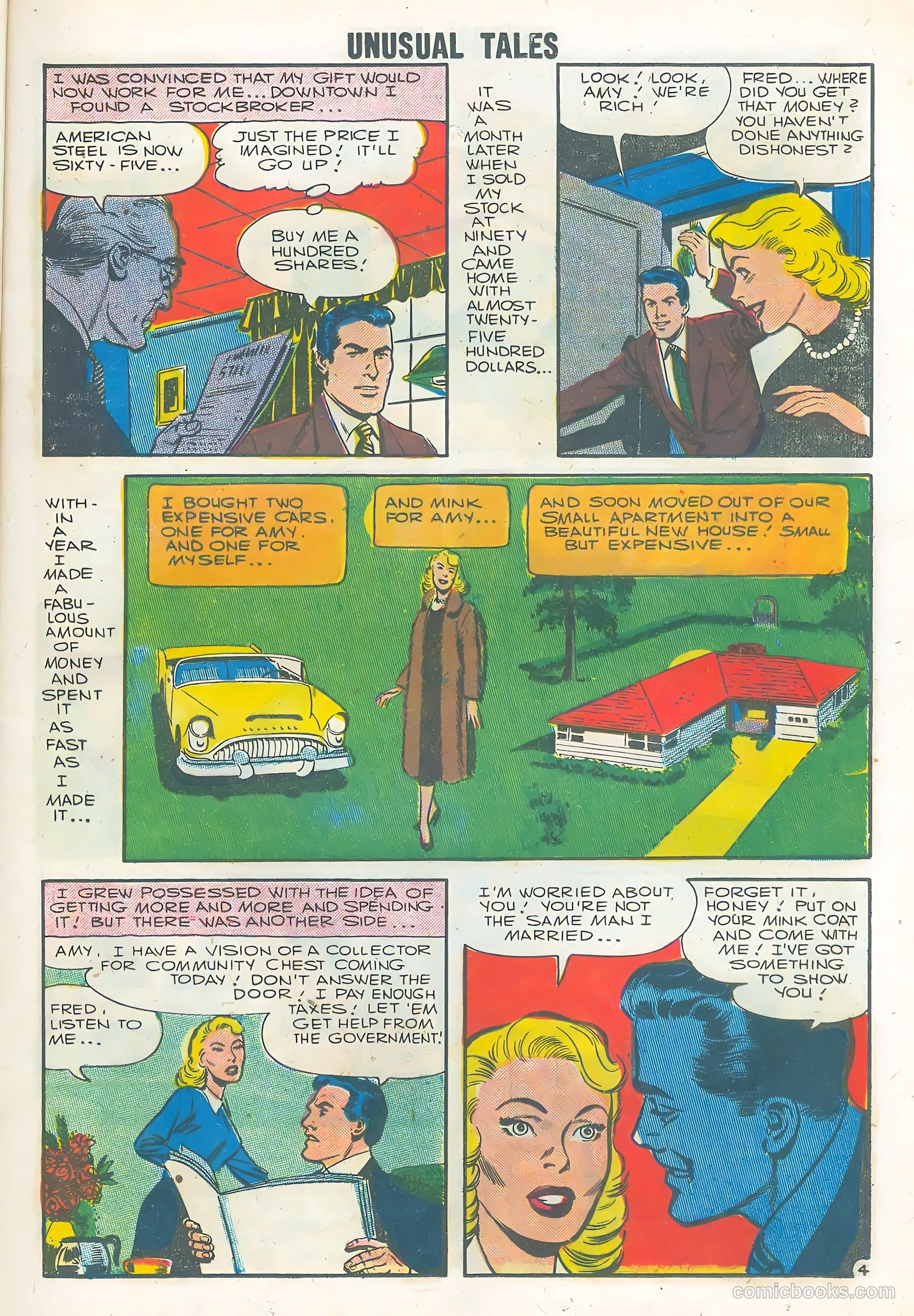 Unusual Tales #8 (1957) — page 13 of 36