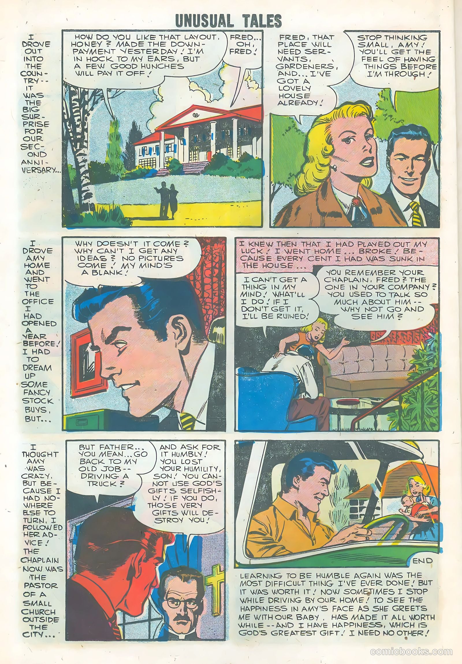 Unusual Tales #8 (1957) — page 14 of 36