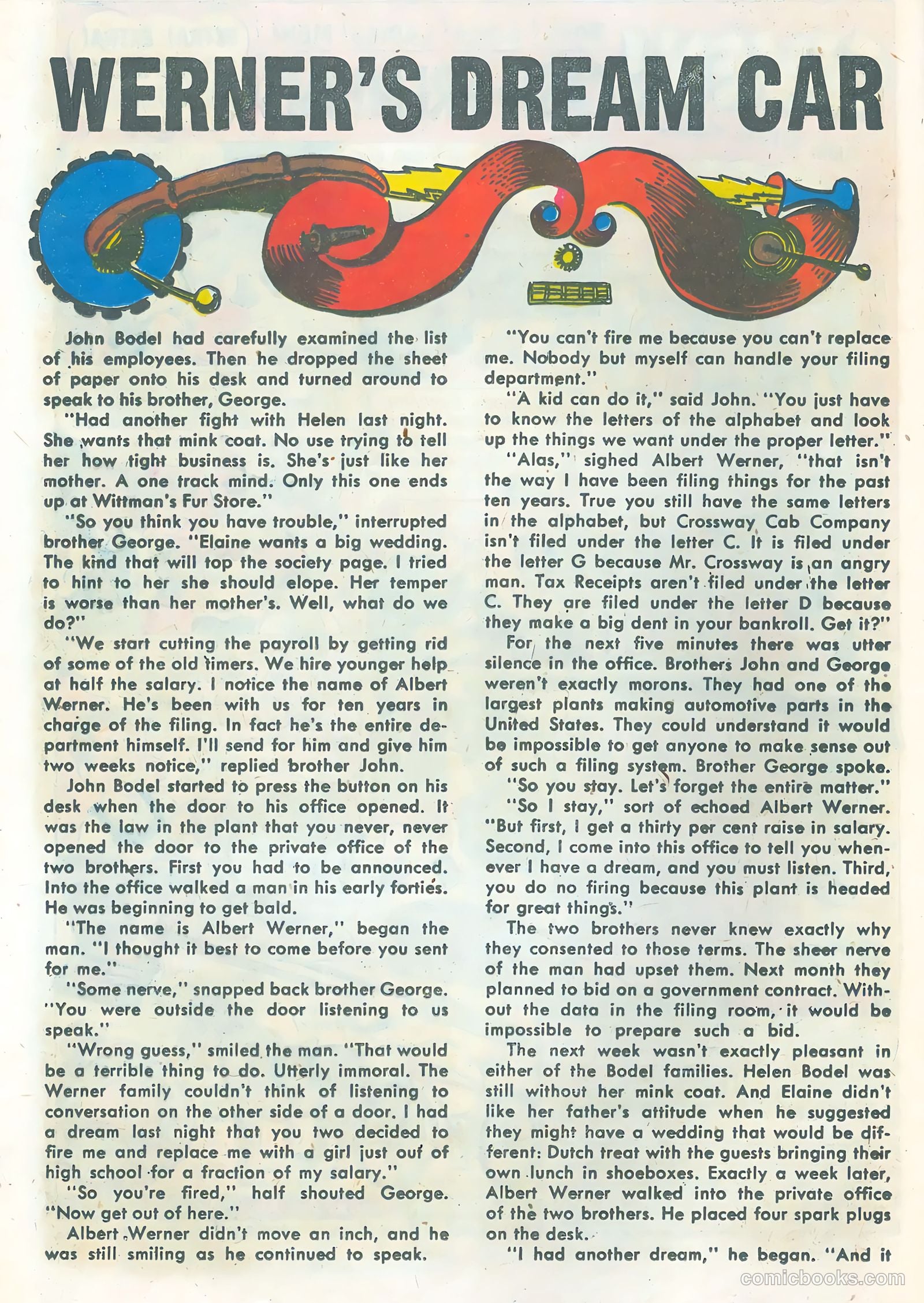 Unusual Tales #8 (1957) — page 16 of 36