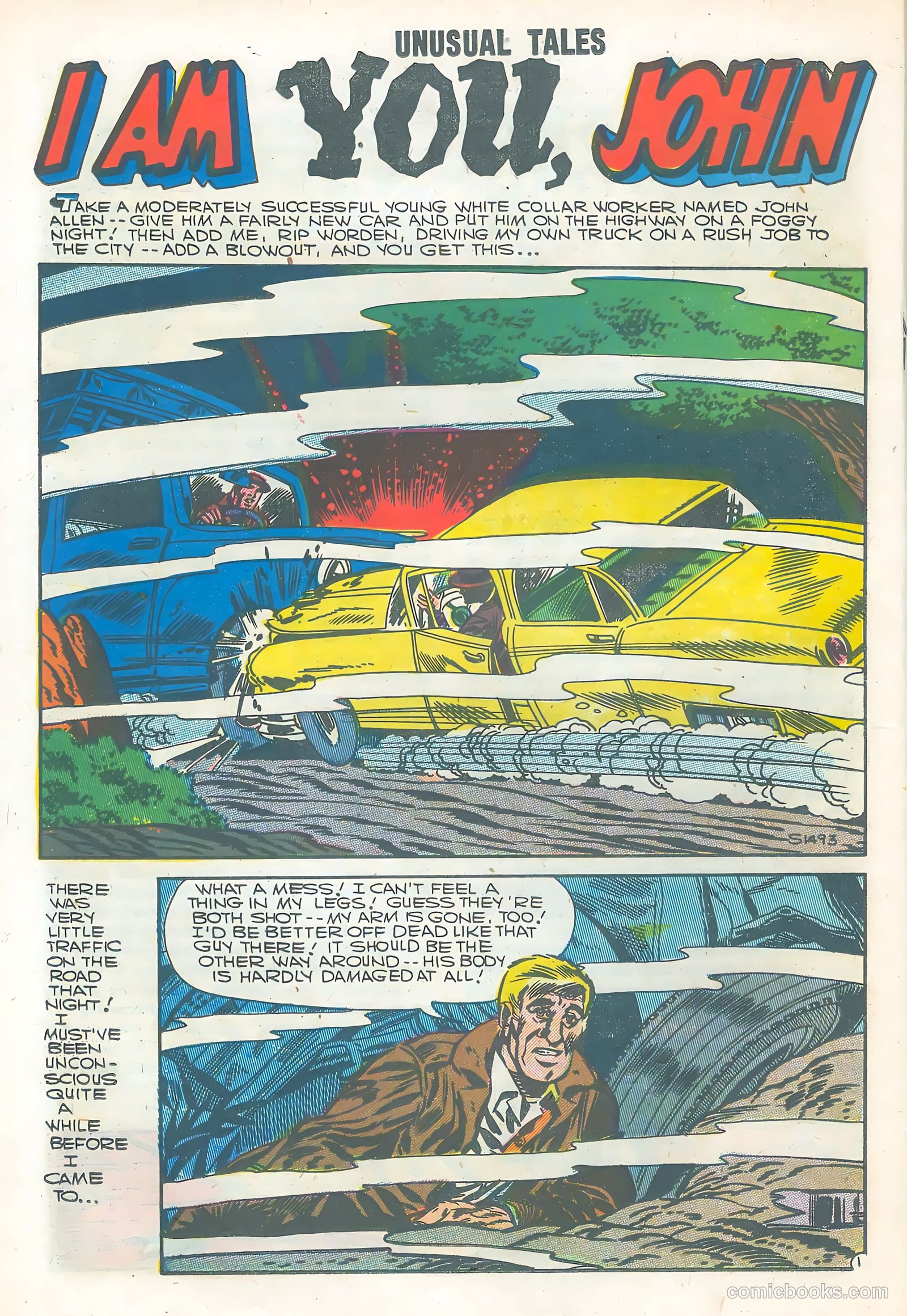 Unusual Tales #8 (1957) — page 18 of 36