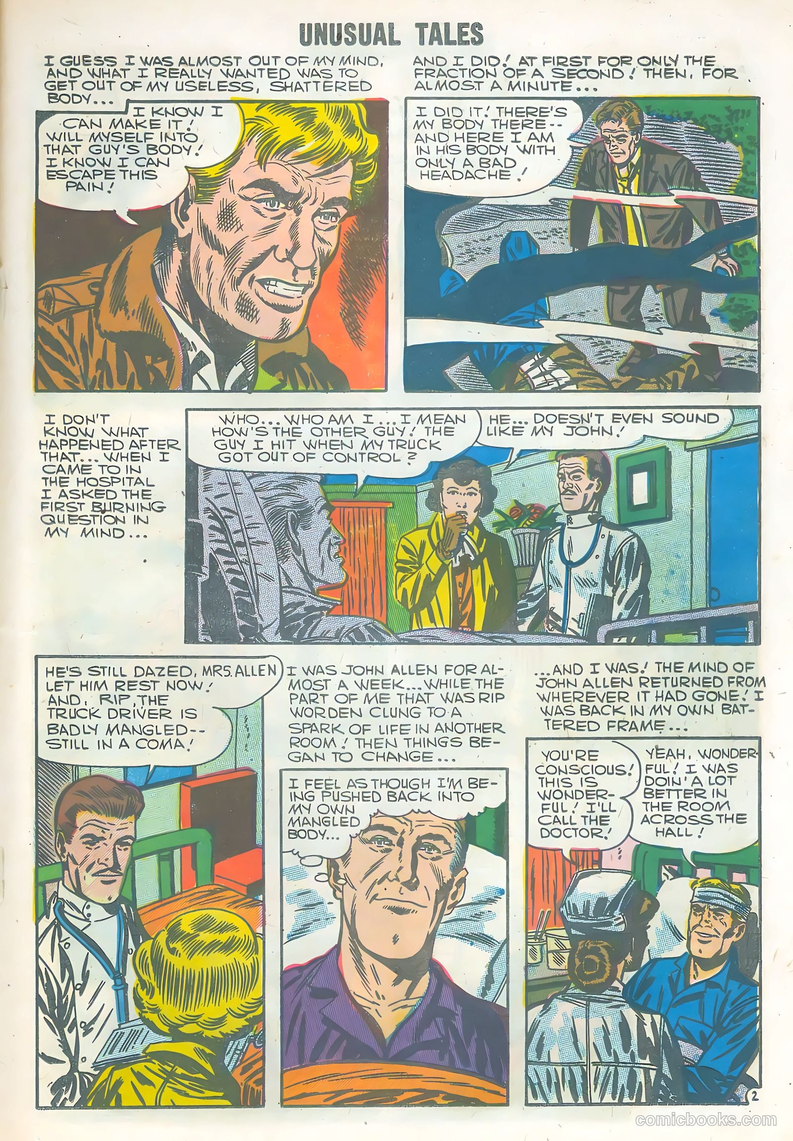 Unusual Tales #8 (1957) — page 19 of 36