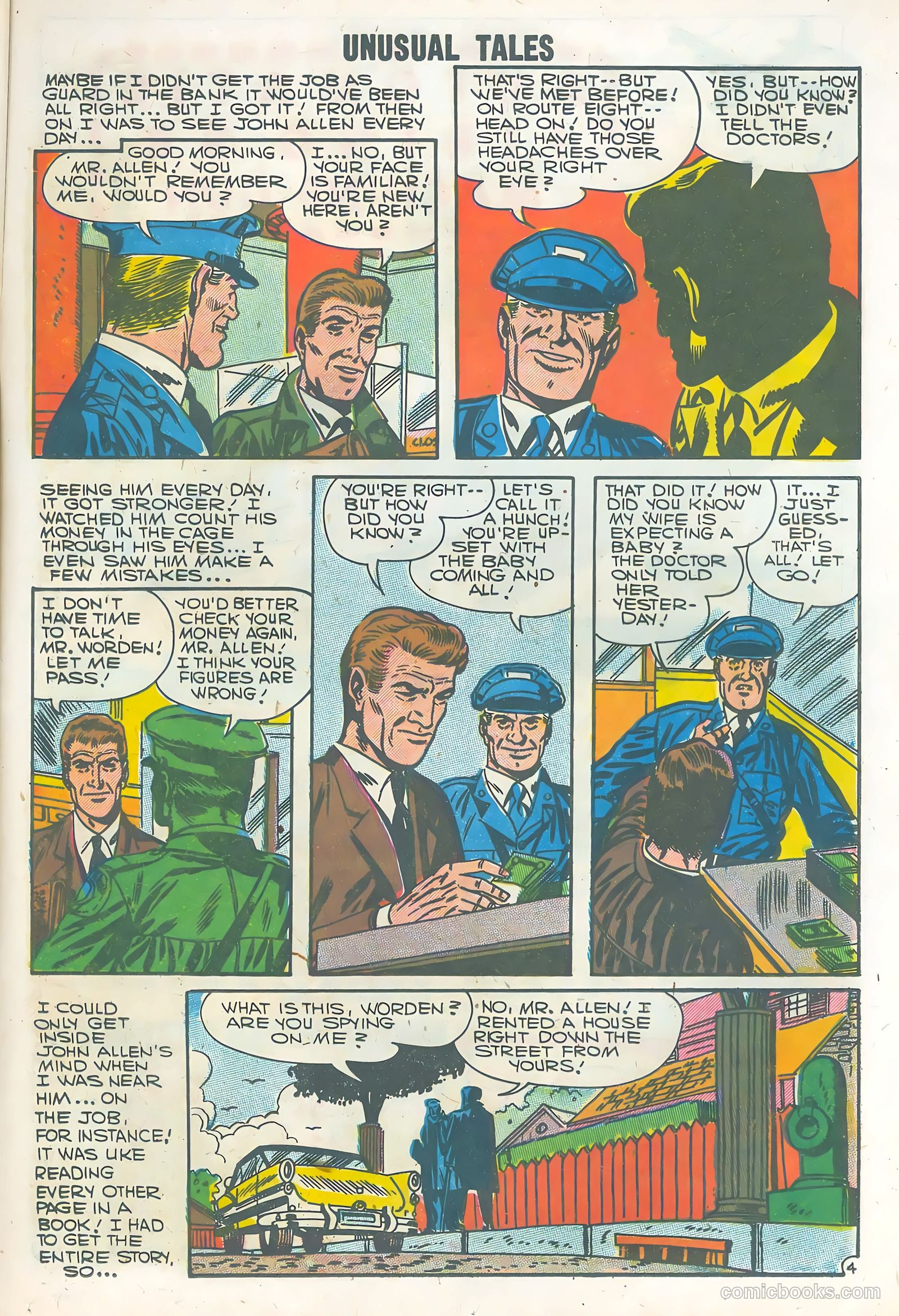 Unusual Tales #8 (1957) — page 21 of 36