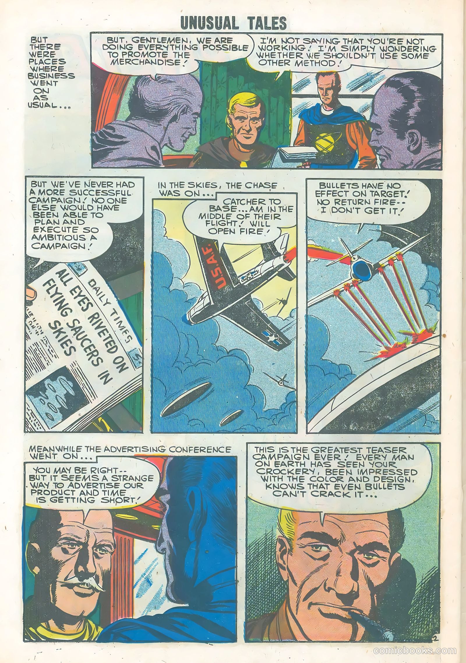 Unusual Tales #8 (1957) — page 26 of 36