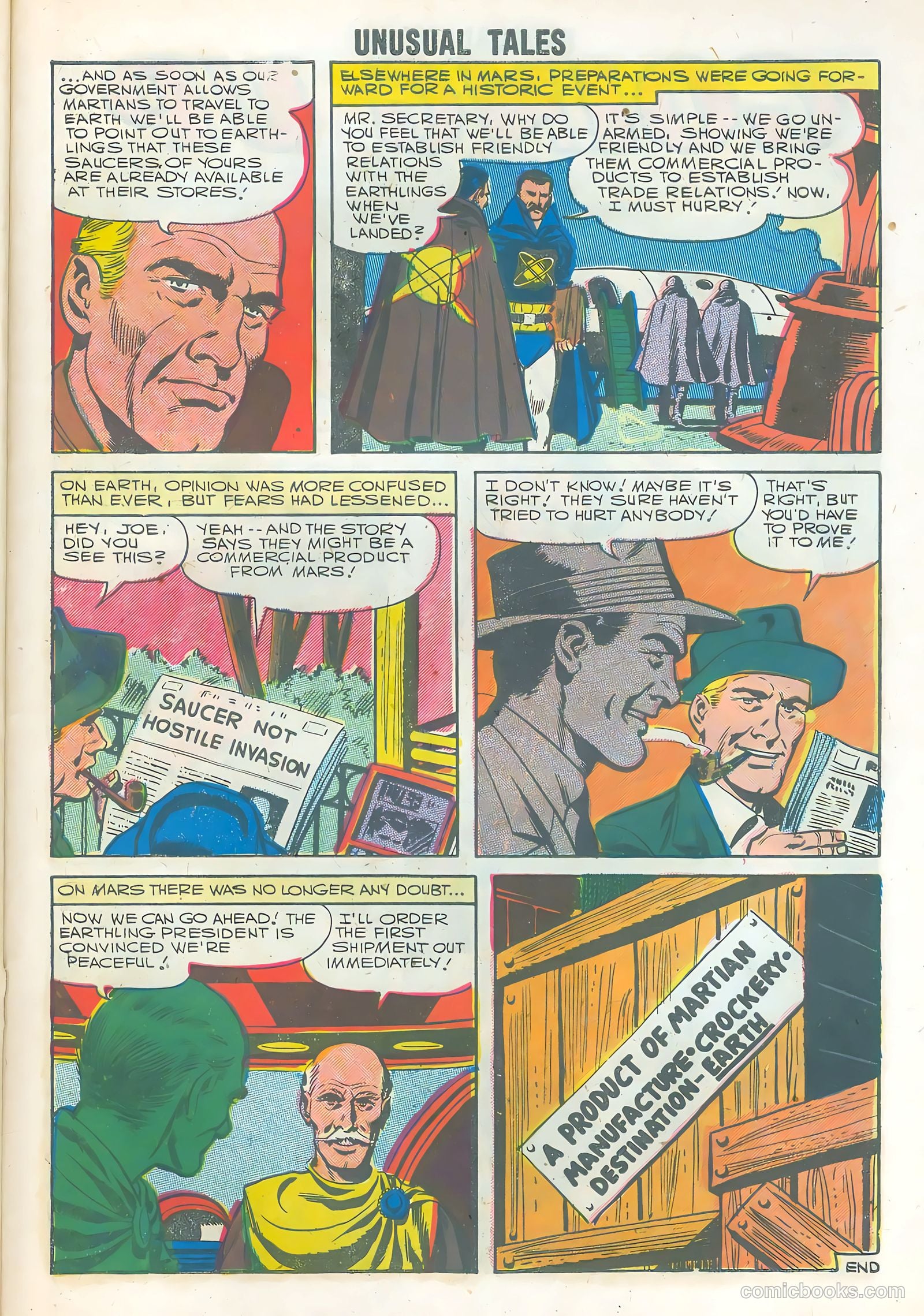 Unusual Tales #8 (1957) — page 27 of 36