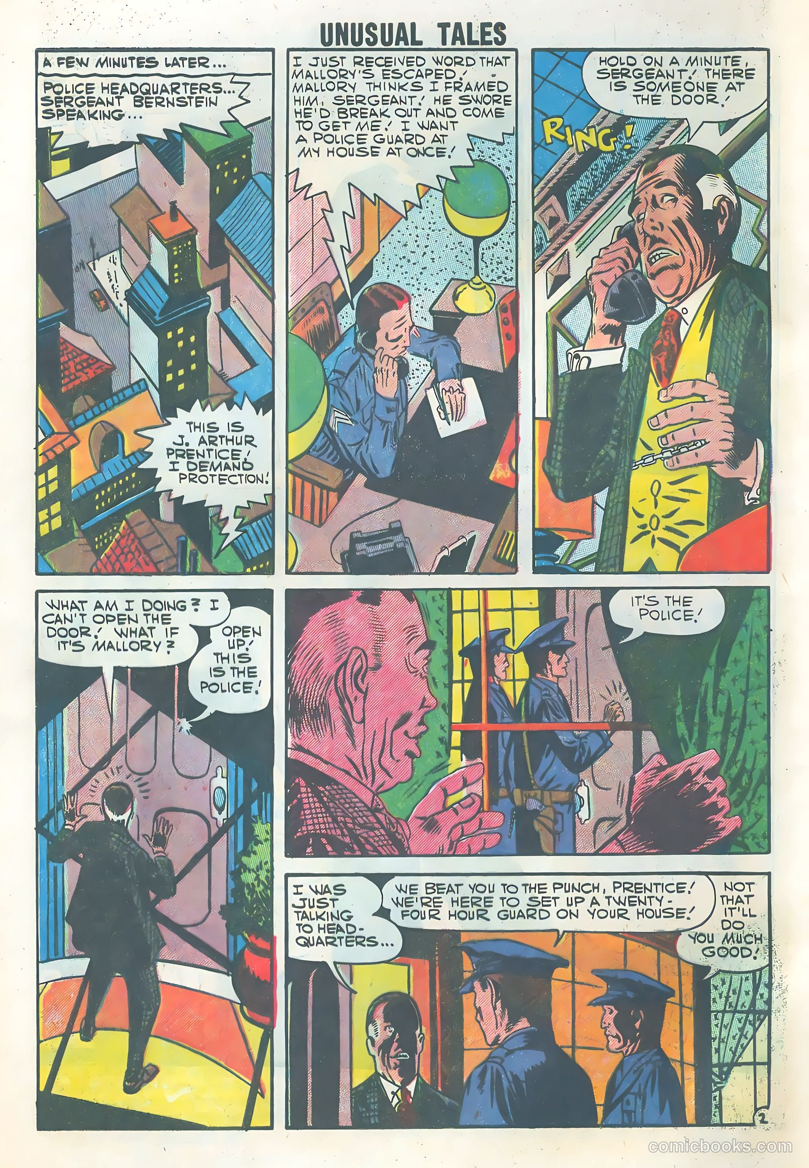 Unusual Tales #9 (1957) — page 4 of 36