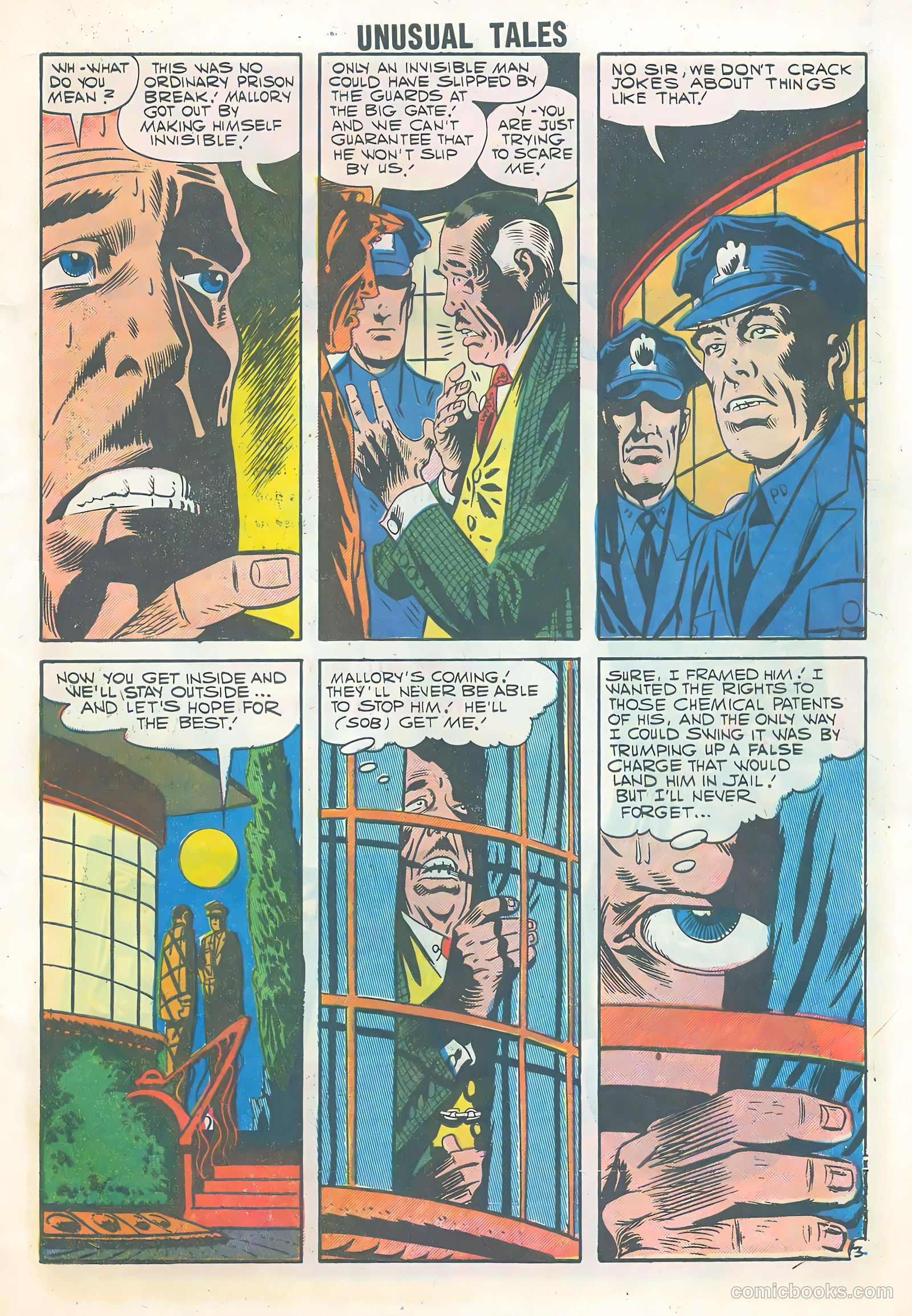 Unusual Tales #9 (1957) — page 5 of 36
